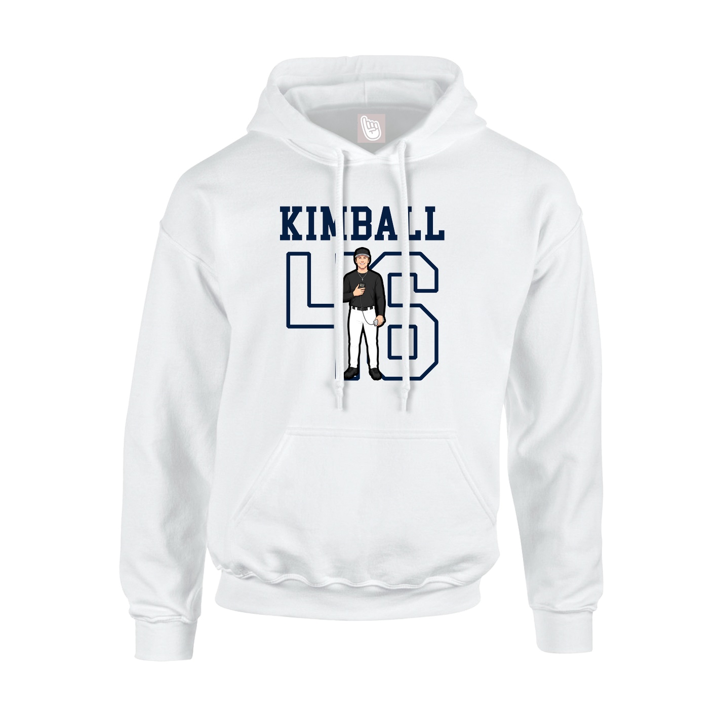 Youth Hoodie — Shirsey in White