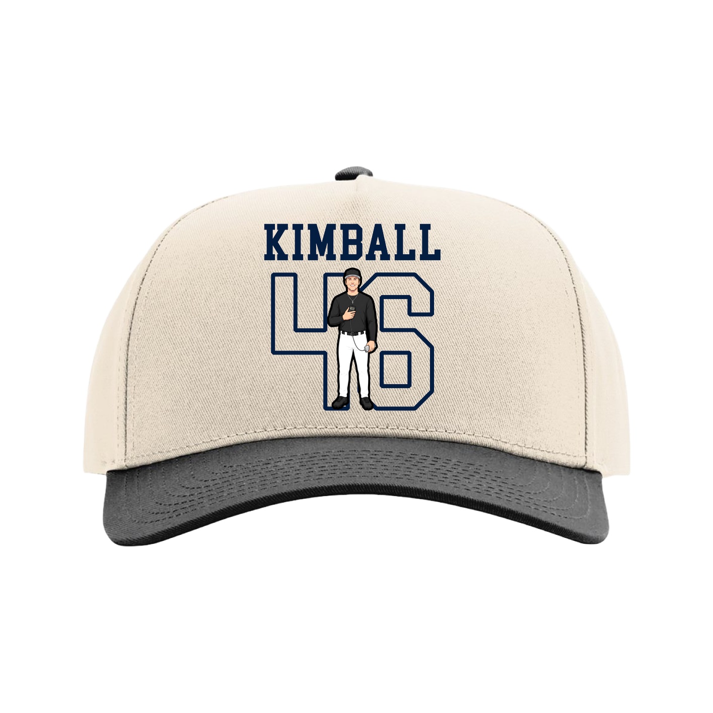 Full Fabric Five-Panel Champ Cap