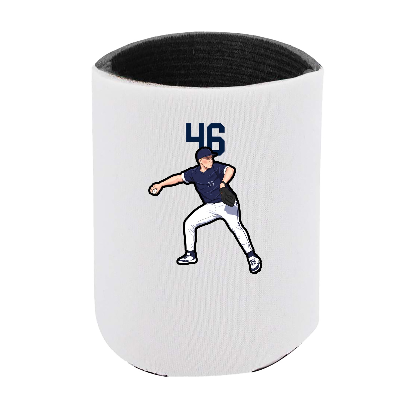 Can Holder — Number Top in White