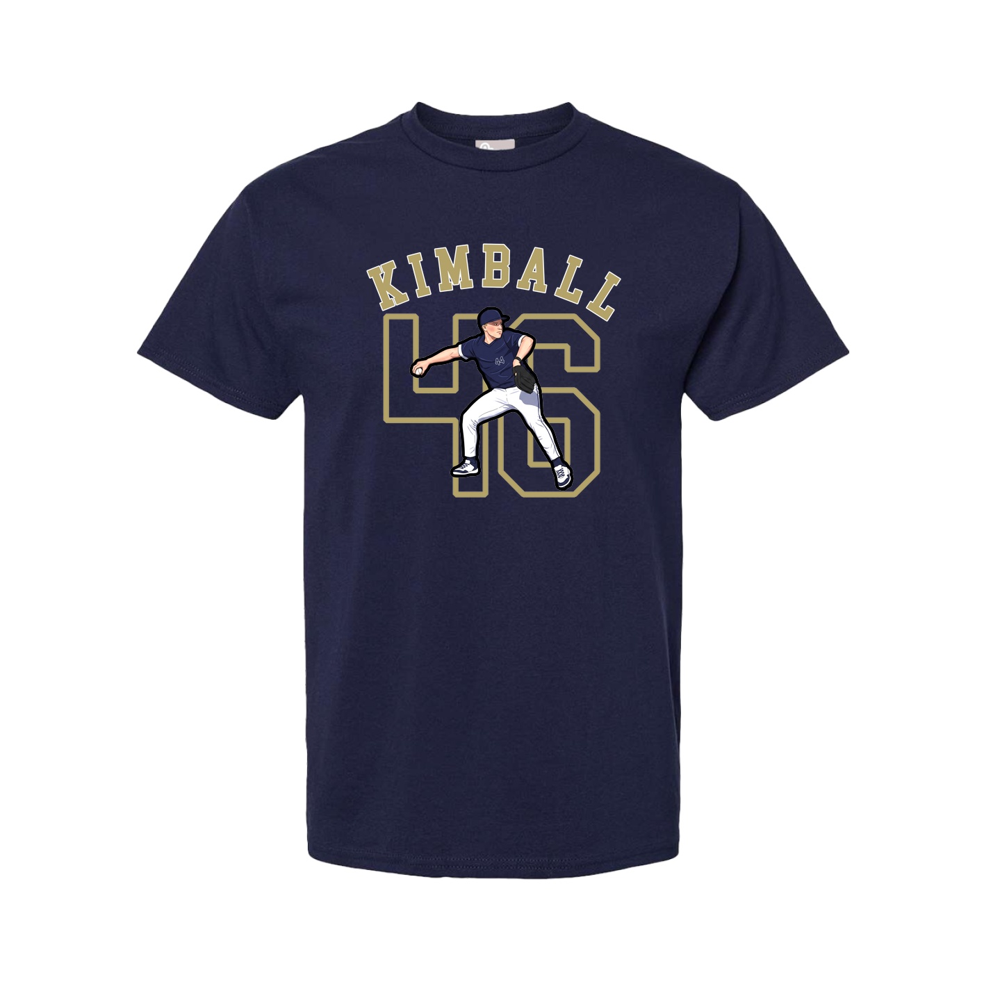 Youth Tee — Shirsey Arch in Navy