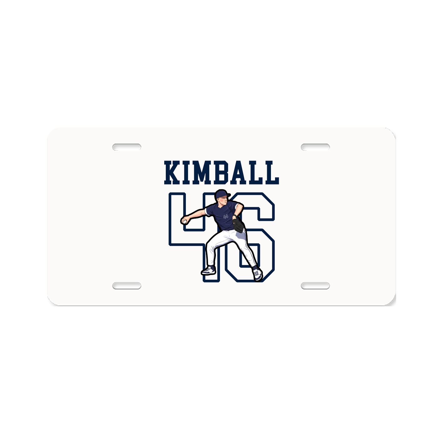 Aluminum License Plate