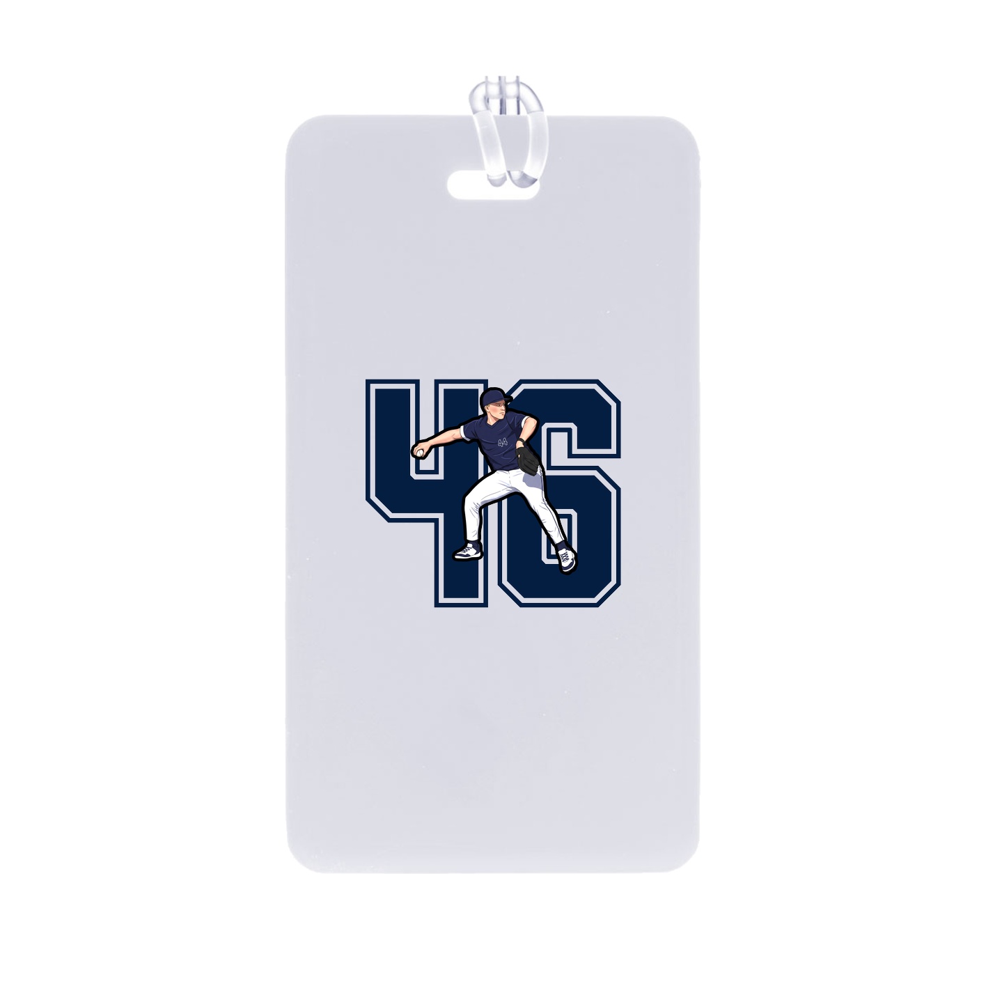 Bag Tag — Number in Classic