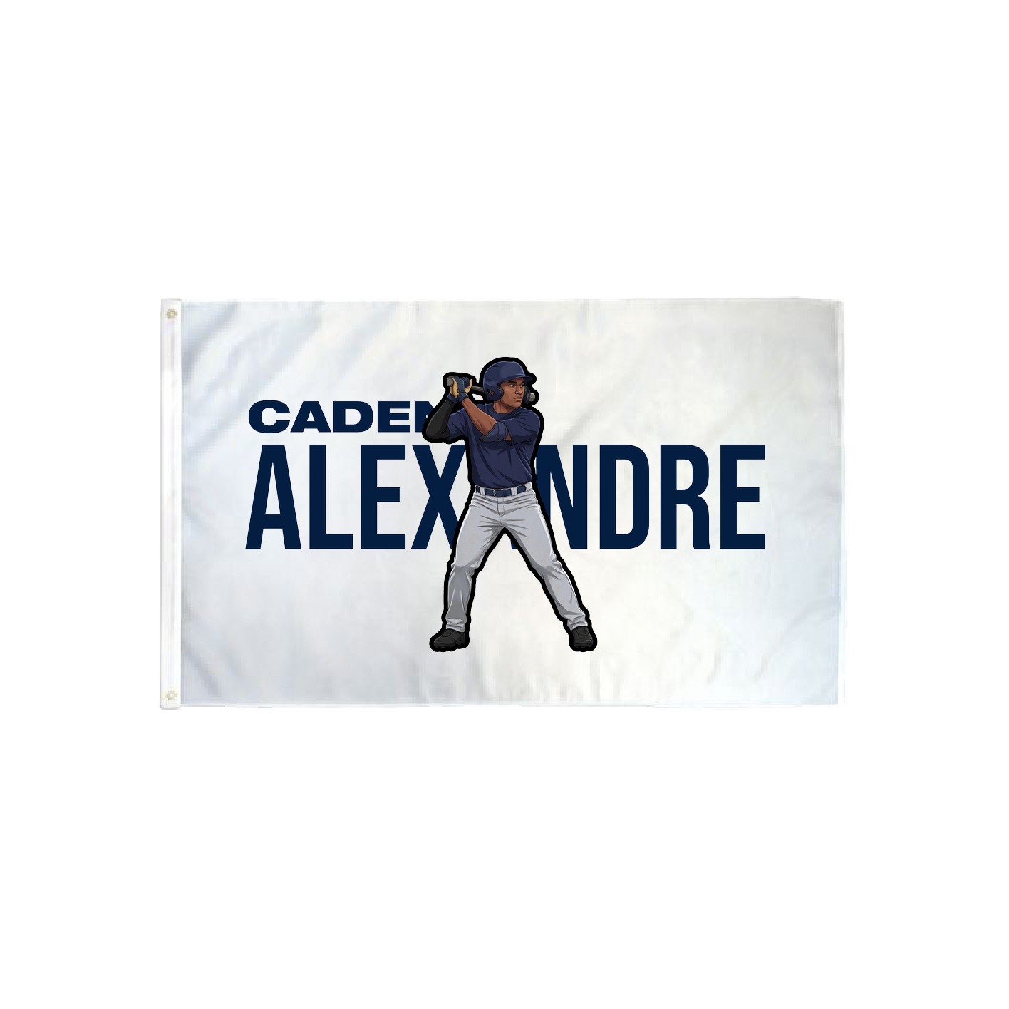 3x5 Flag — Player Name in Classic