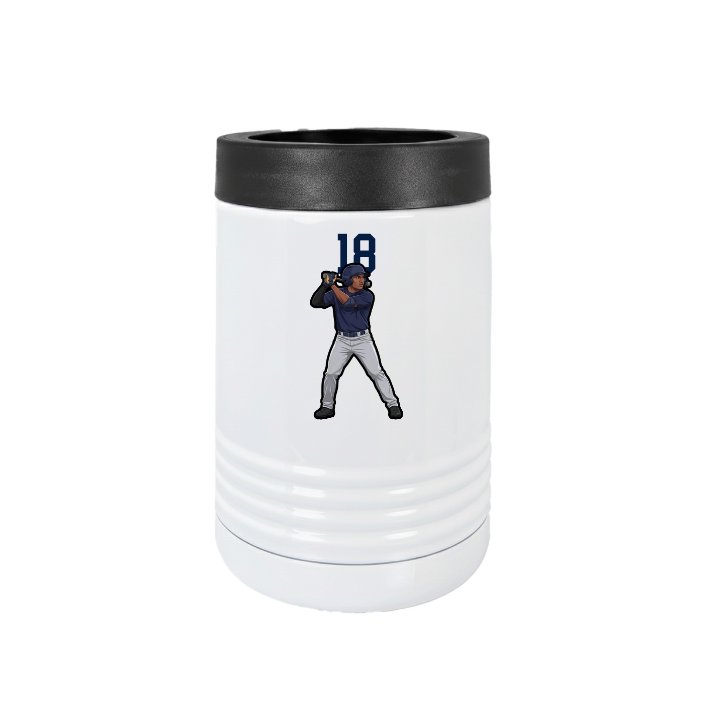 Beverage Holder — Number Top in White