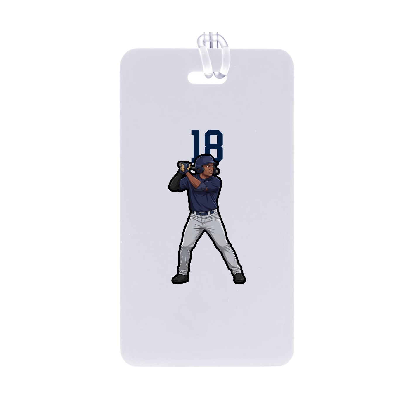 Bag Tag — Number Top in Classic