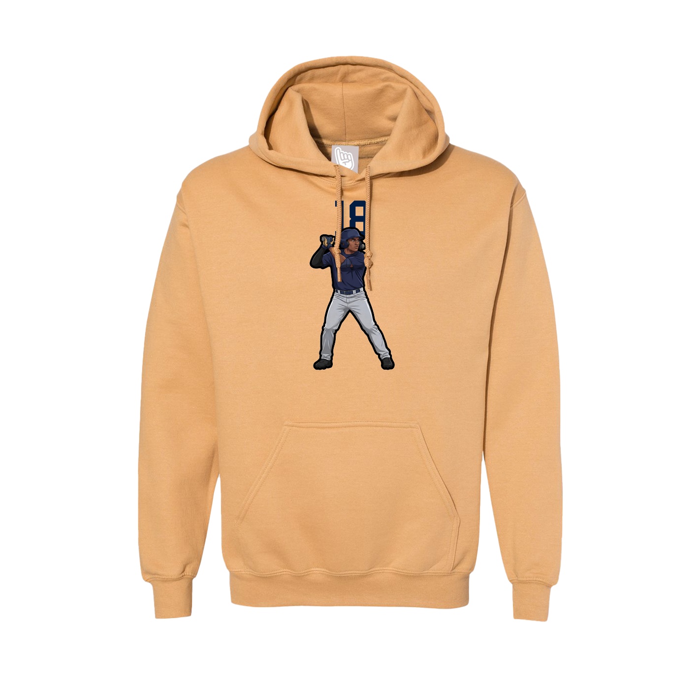 Hoodie — Number Top in Vegas Gold