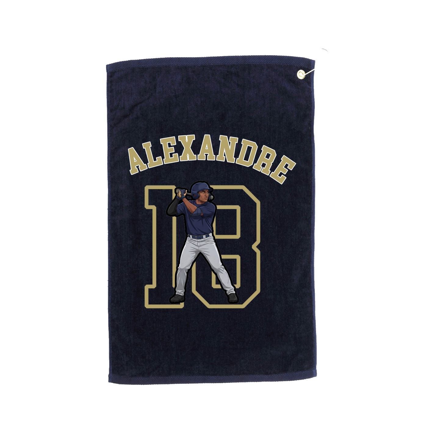 Golf Towel — Shirsey Arch in Navy