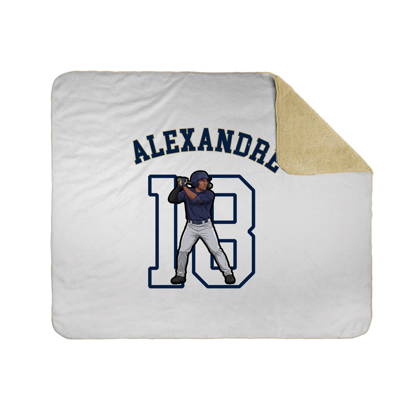 Throw Blanket — Shirsey Arch in White
