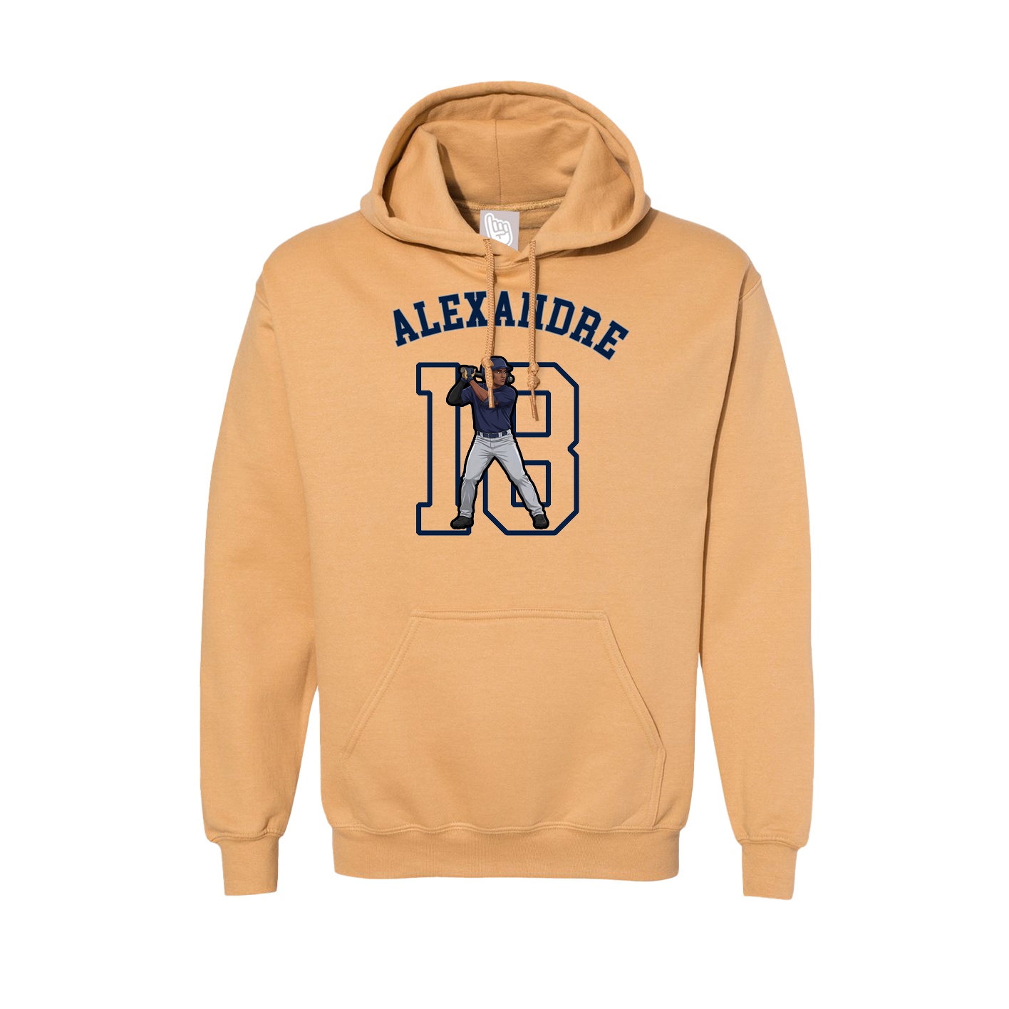 Hoodie — Shirsey Arch in Vegas Gold