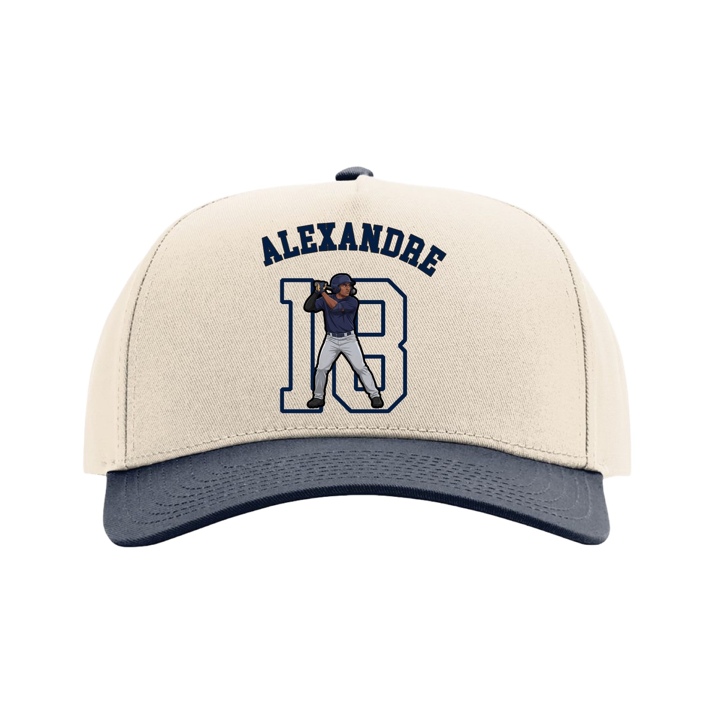 Full Fabric Five-Panel Champ Cap
