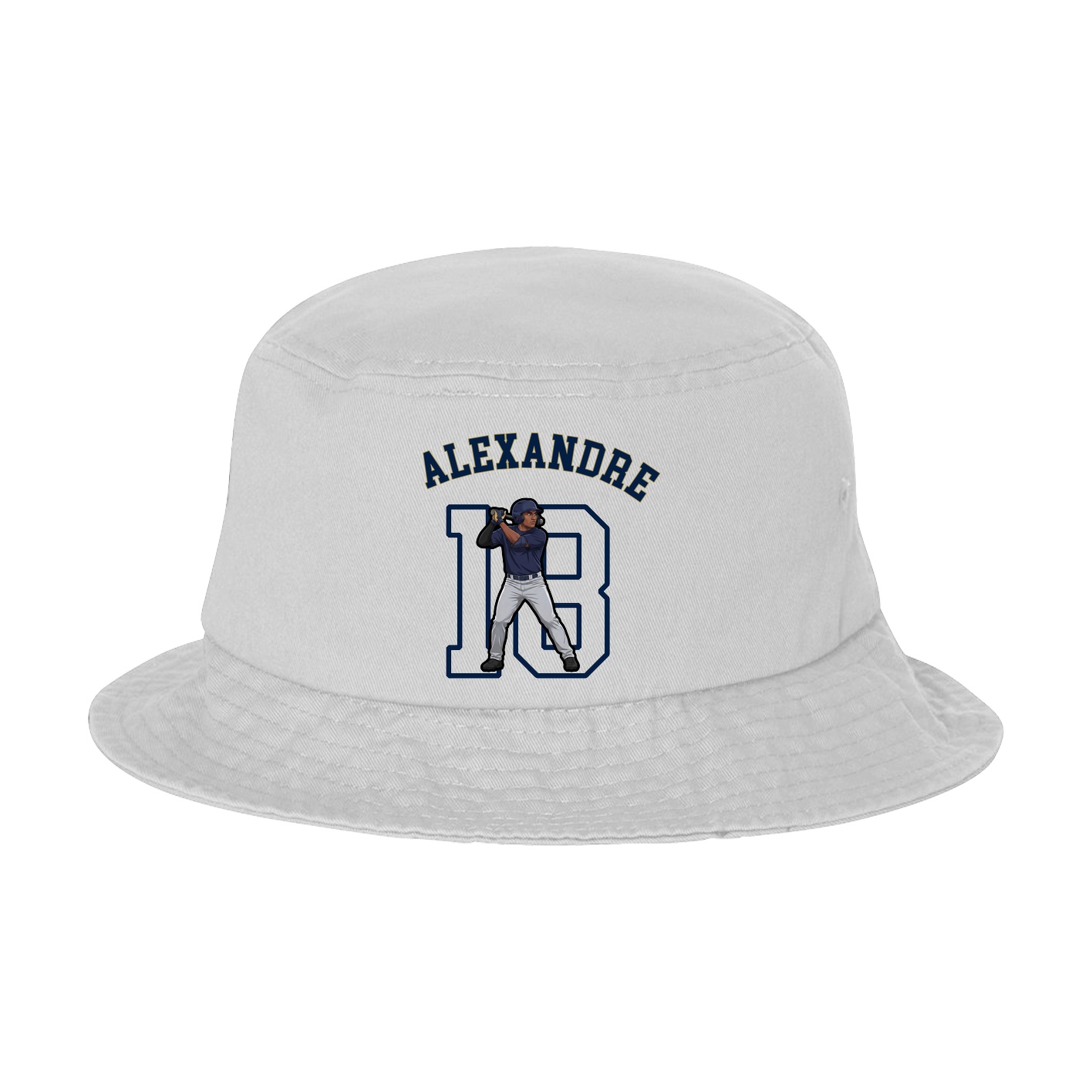 Bucket Cap — Shirsey Arch in White