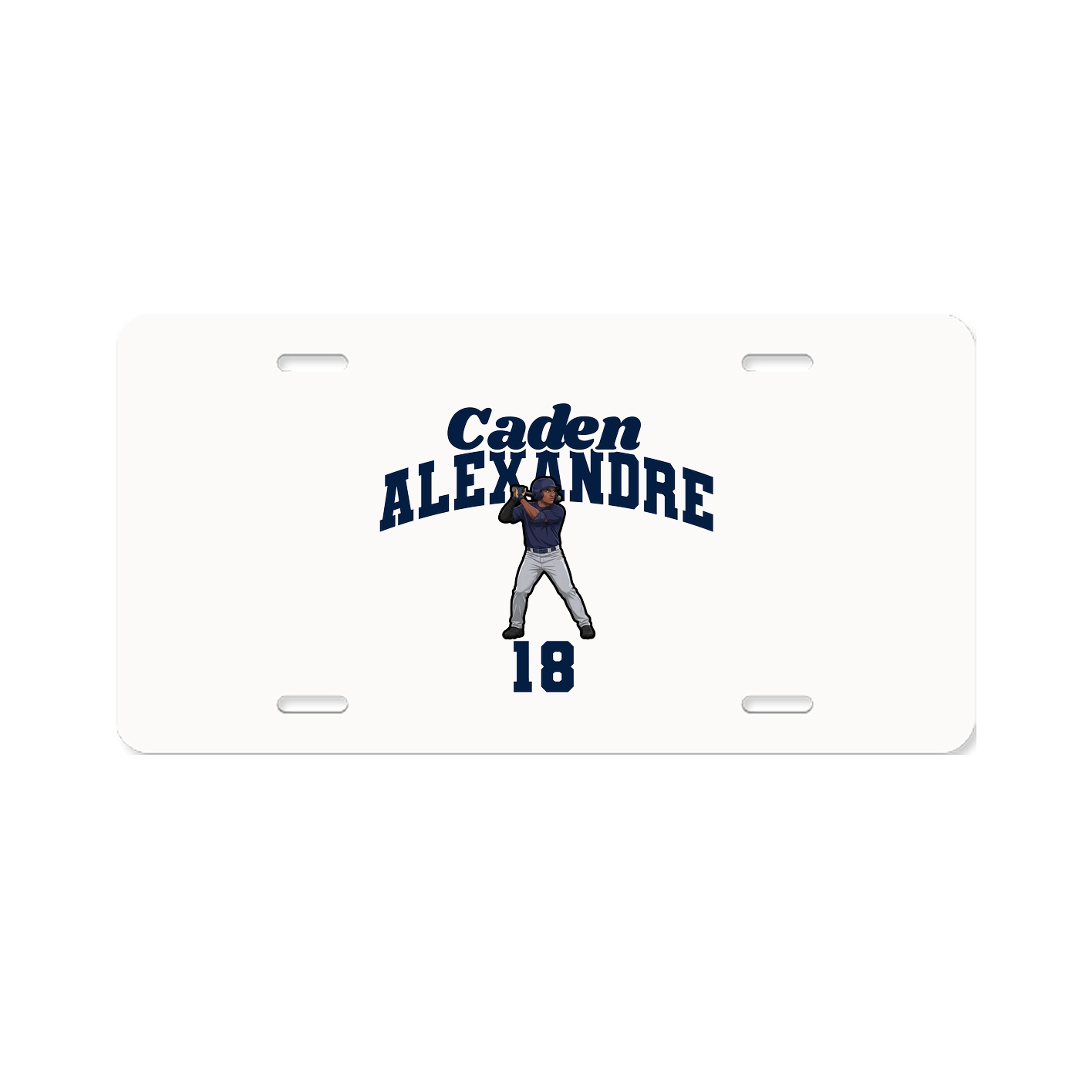 License Plate — Signature Arch in Classic