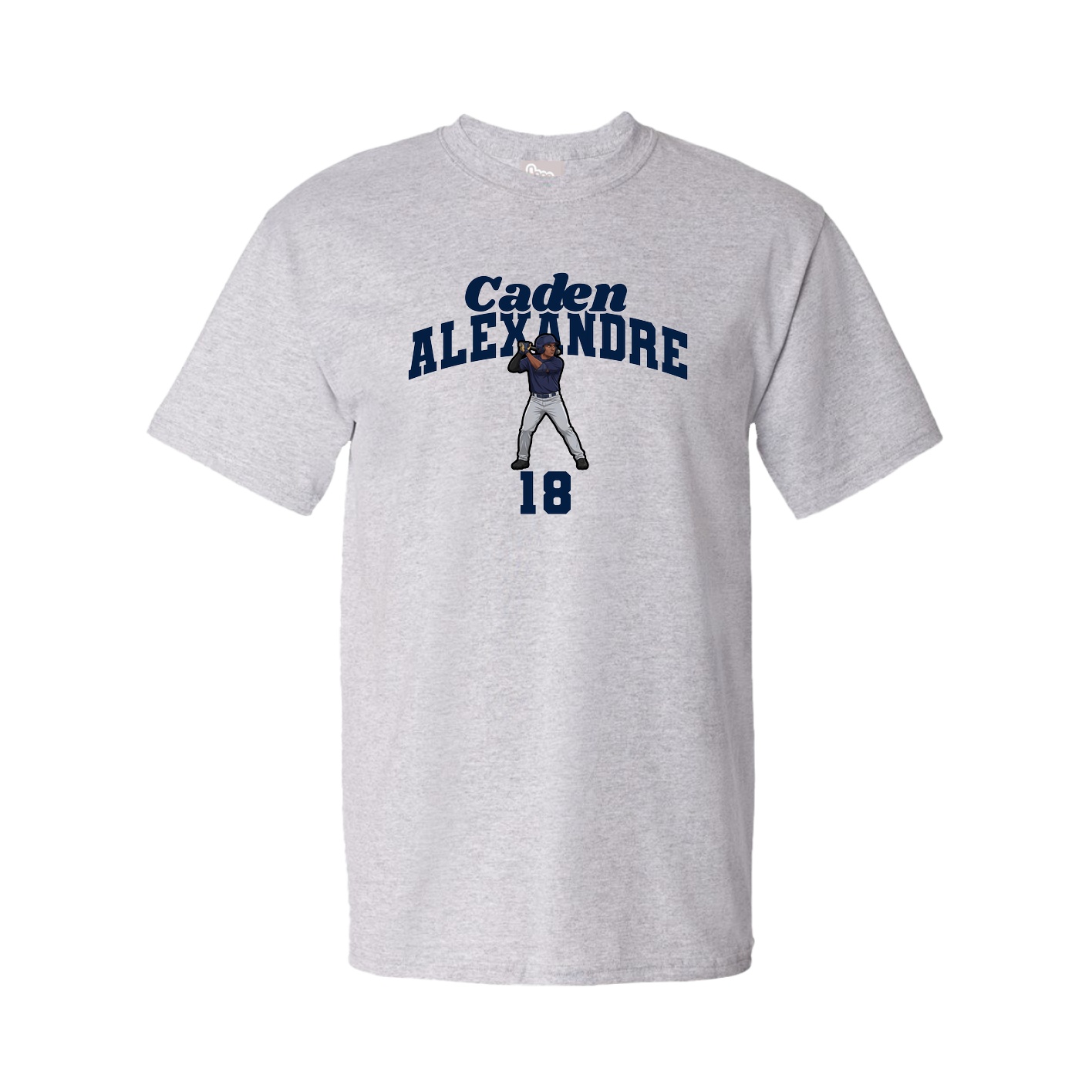 Youth Tee — Signature Arch in Grey