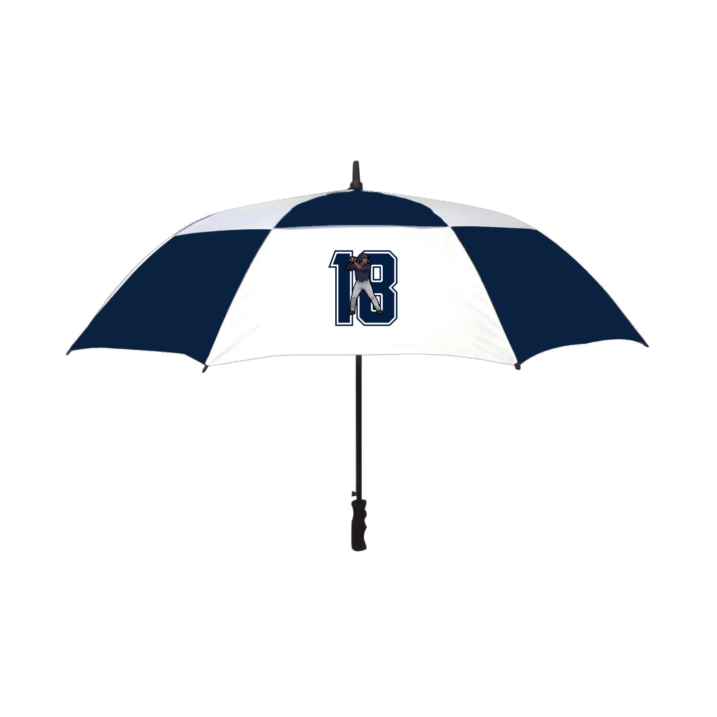 Golf Umbrella — Number in Navy