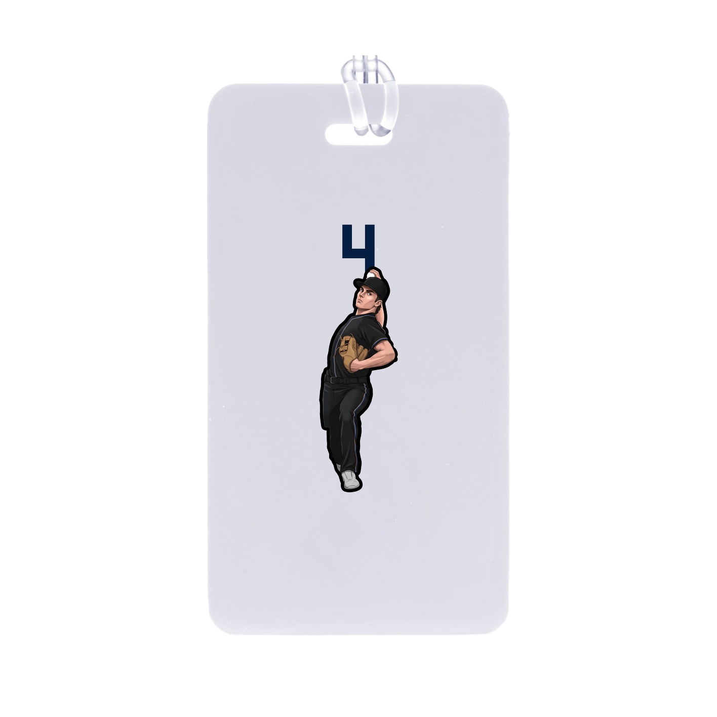 Bag Tag — Number Top in Classic