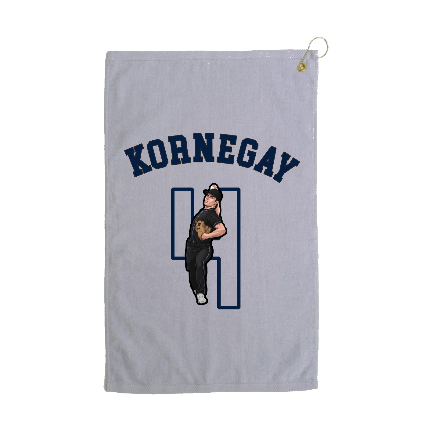 Golf Towel — Shirsey Arch in Grey
