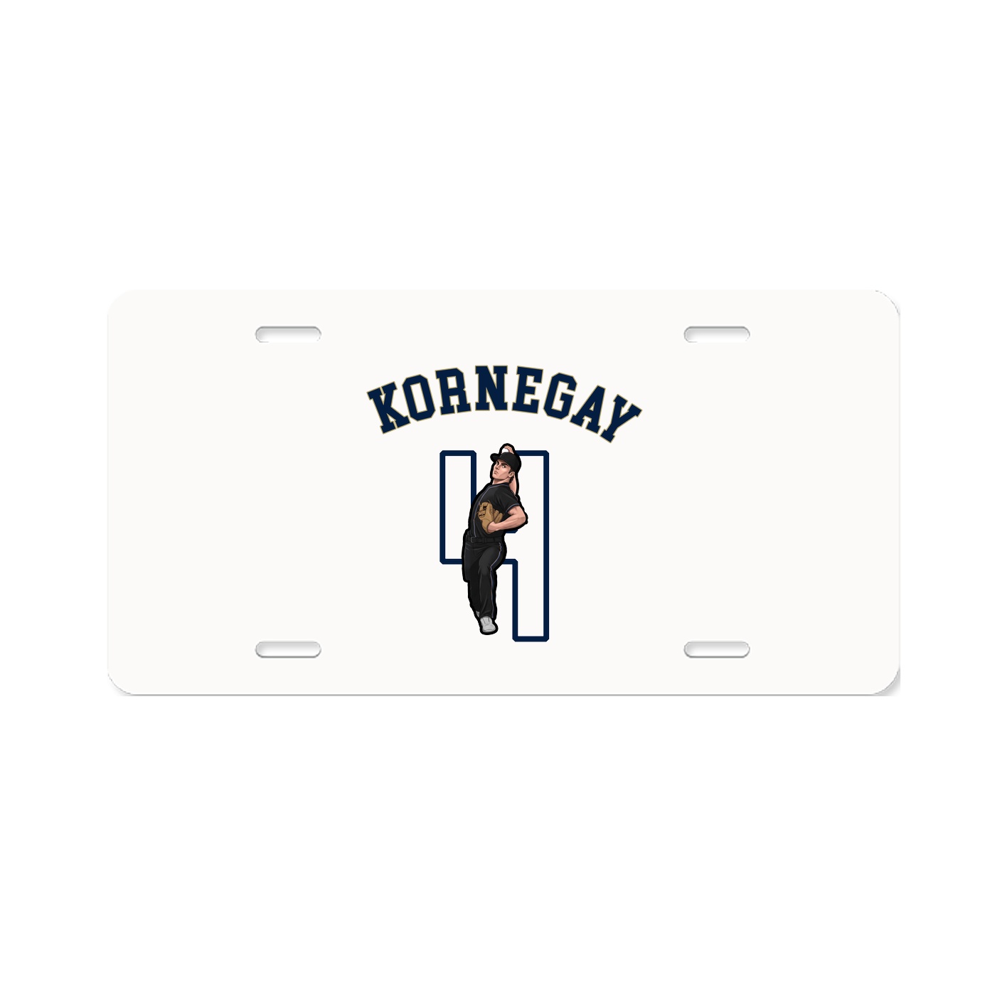 License Plate — Shirsey Arch in Classic