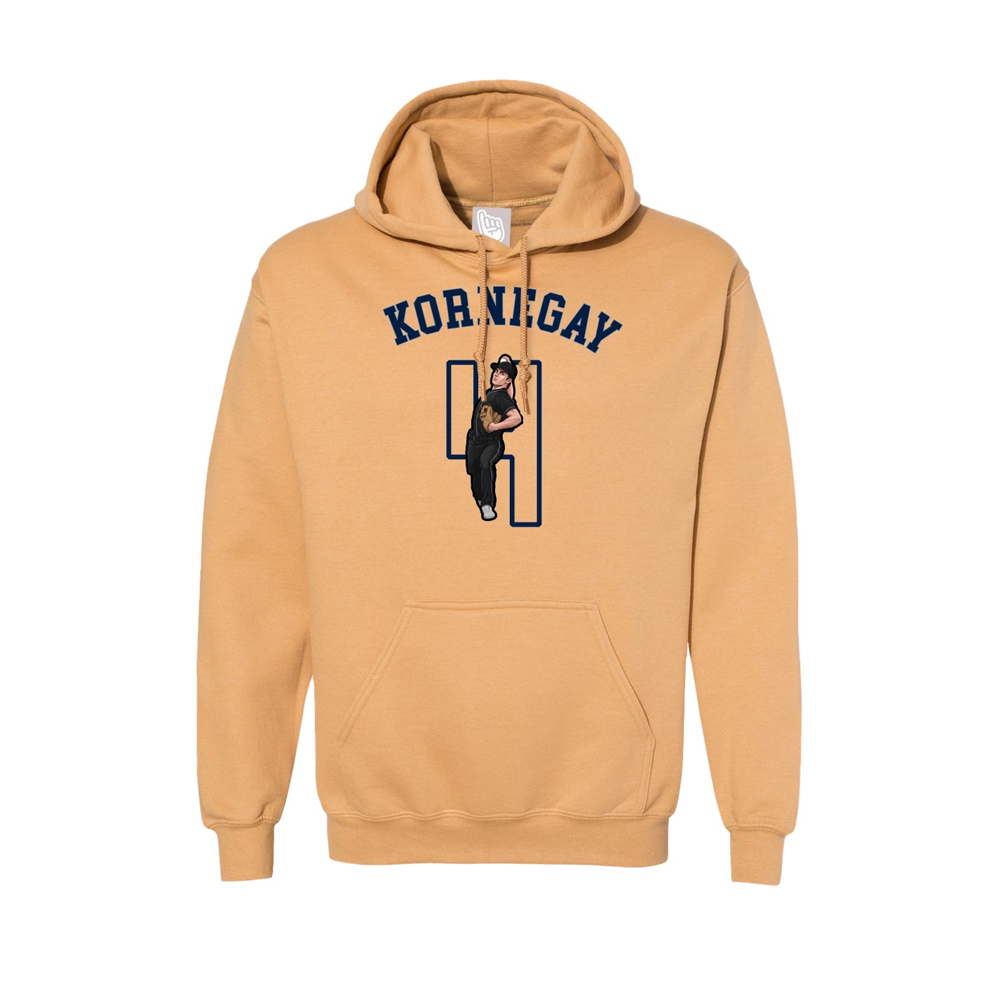 Hoodie — Shirsey Arch in Vegas Gold