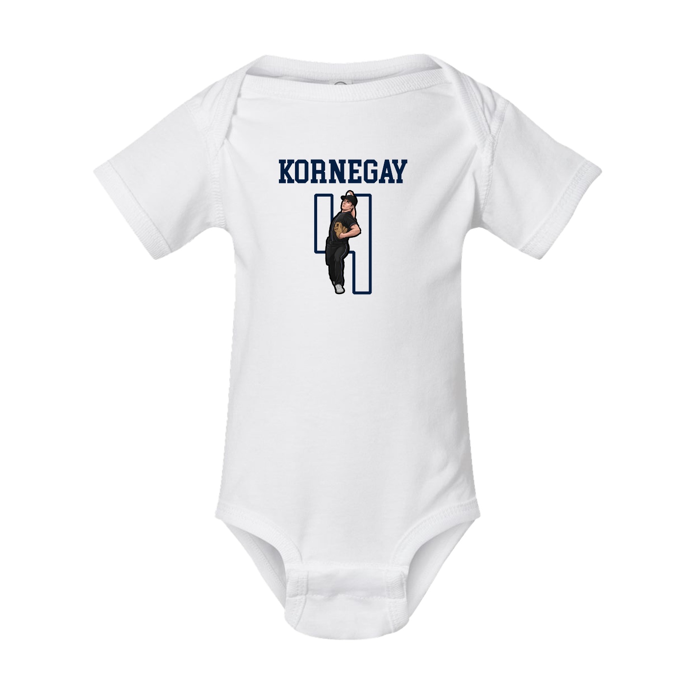 Baby Onesie — Shirsey in White