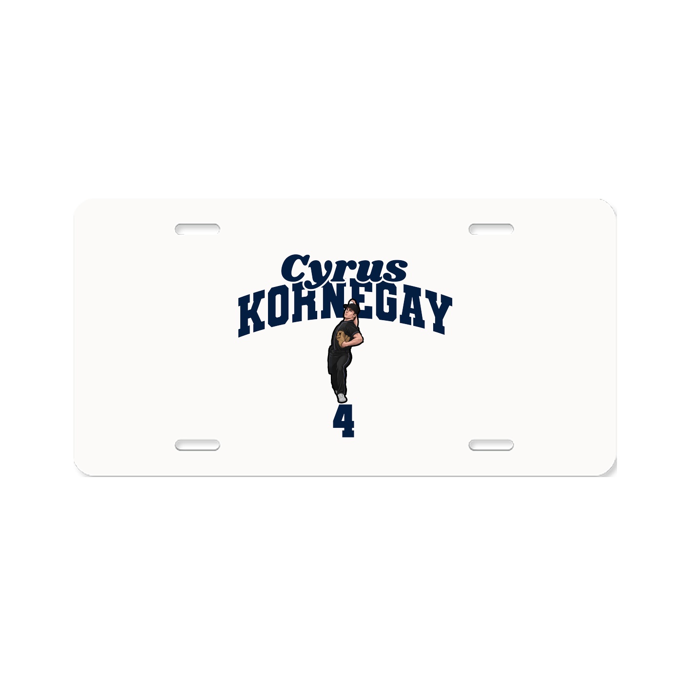 License Plate — Signature Arch in Classic