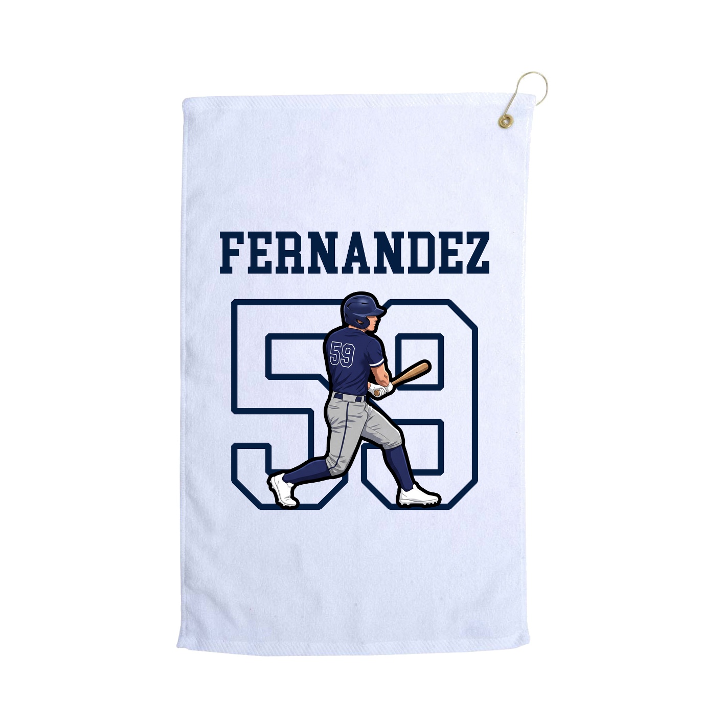 Golf Towel — Shirsey in White