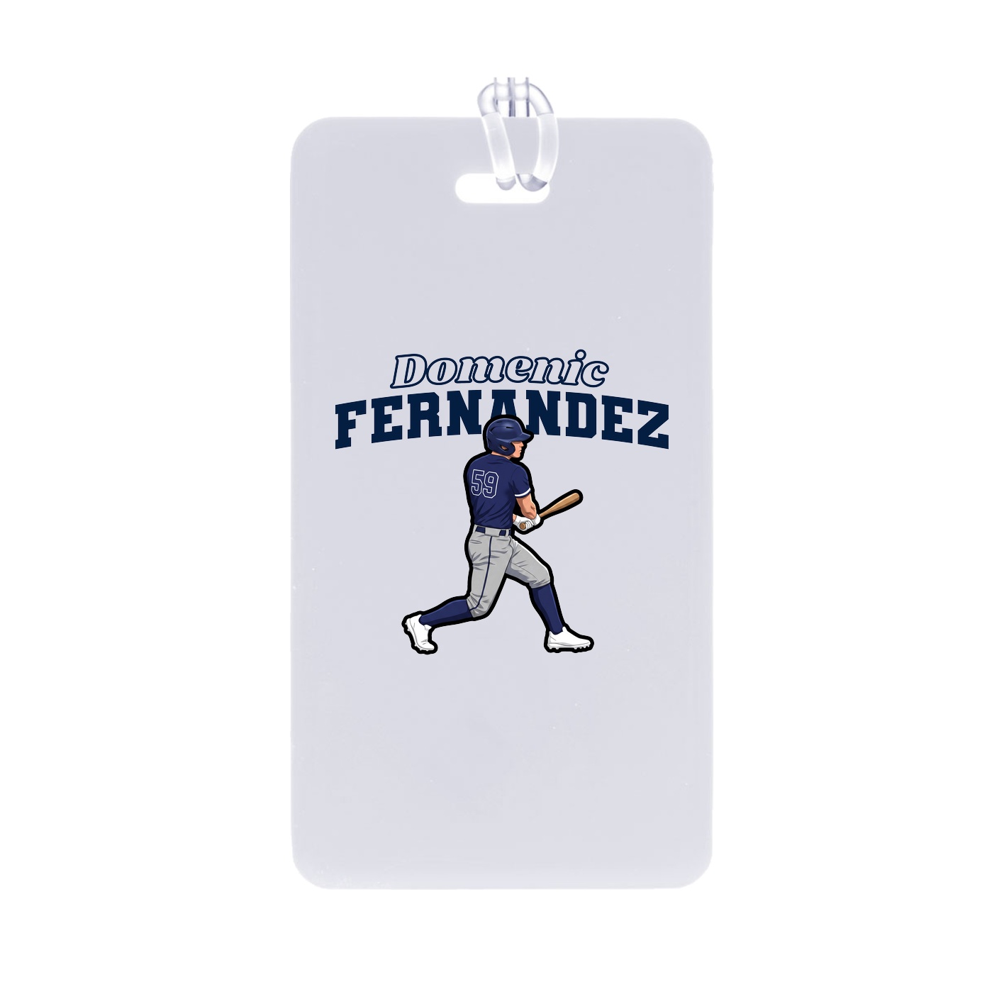Bag Tag — Name Arch in Classic
