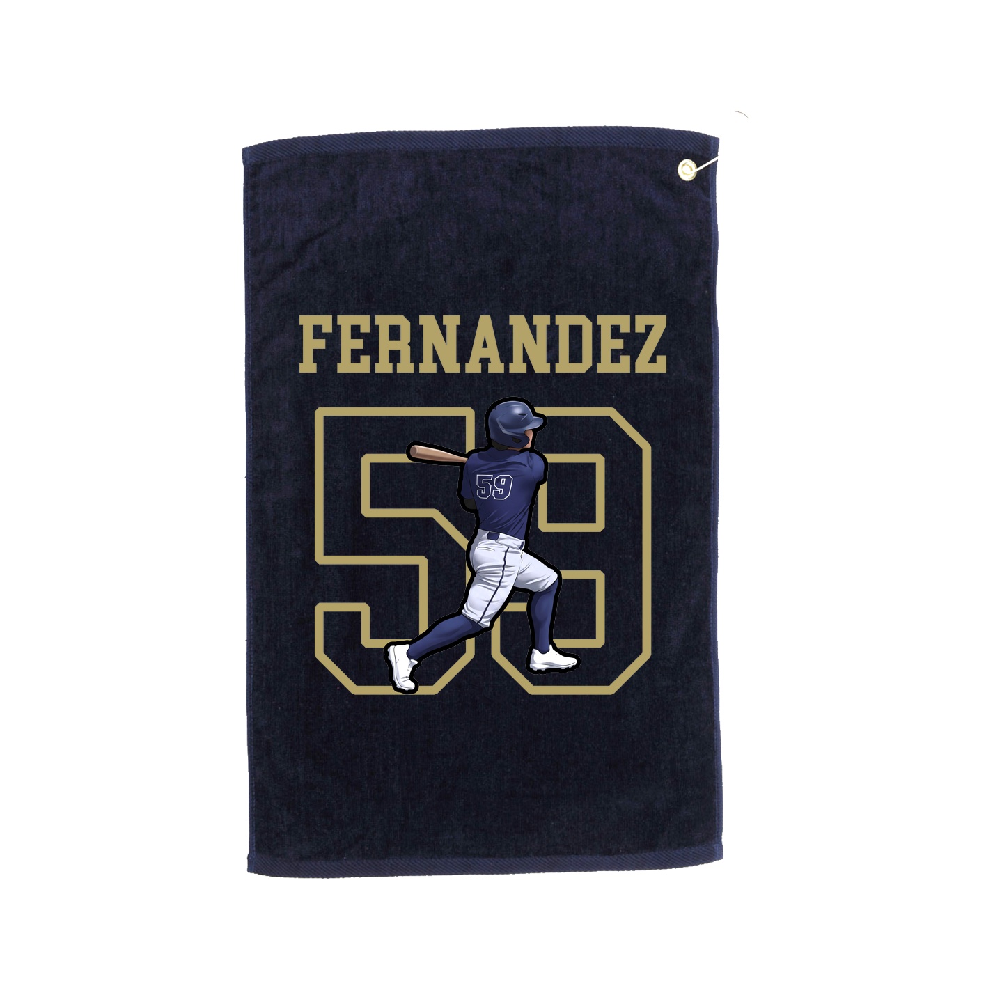 Golf Towel — Shirsey in Navy