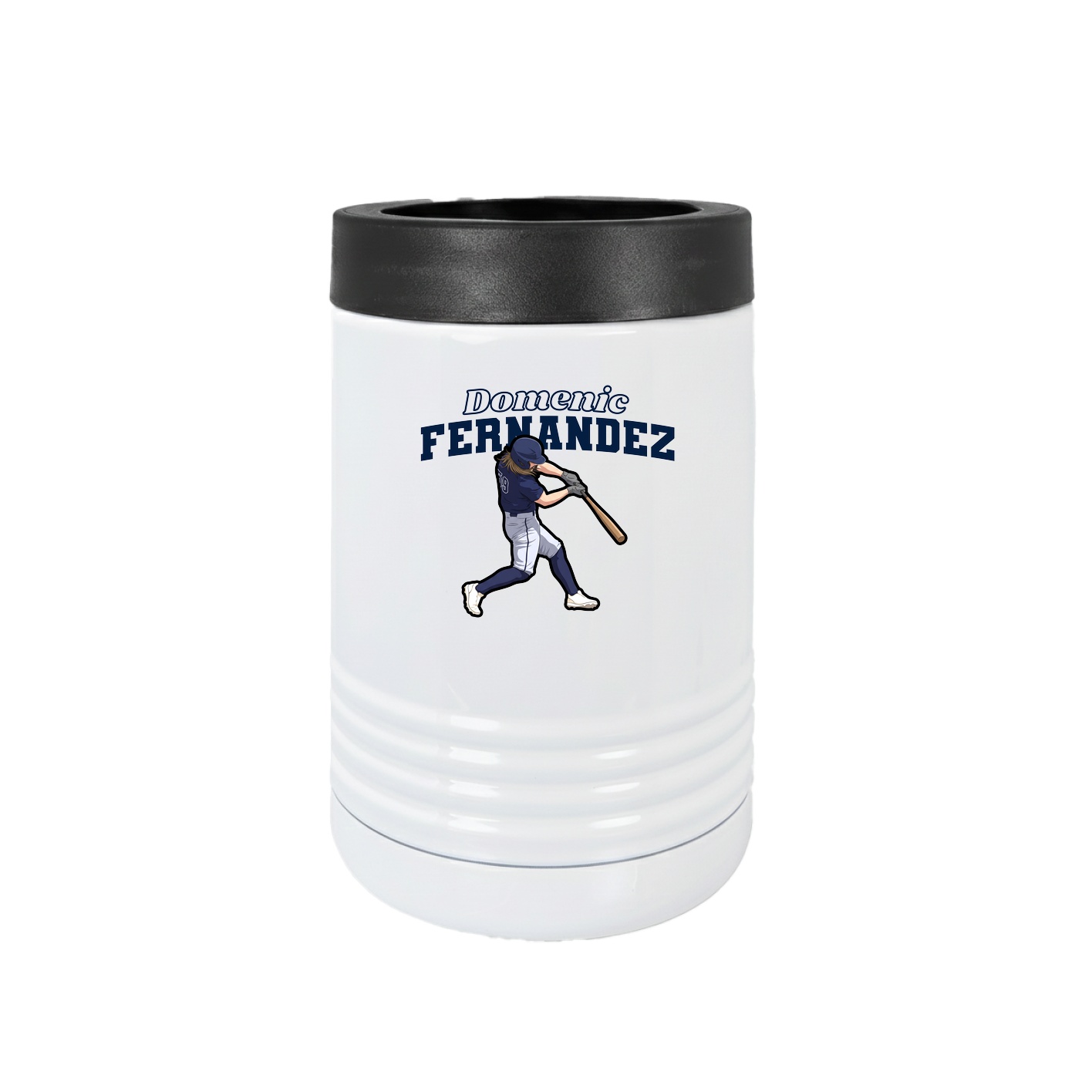 Beverage Holder — Name Arch in White