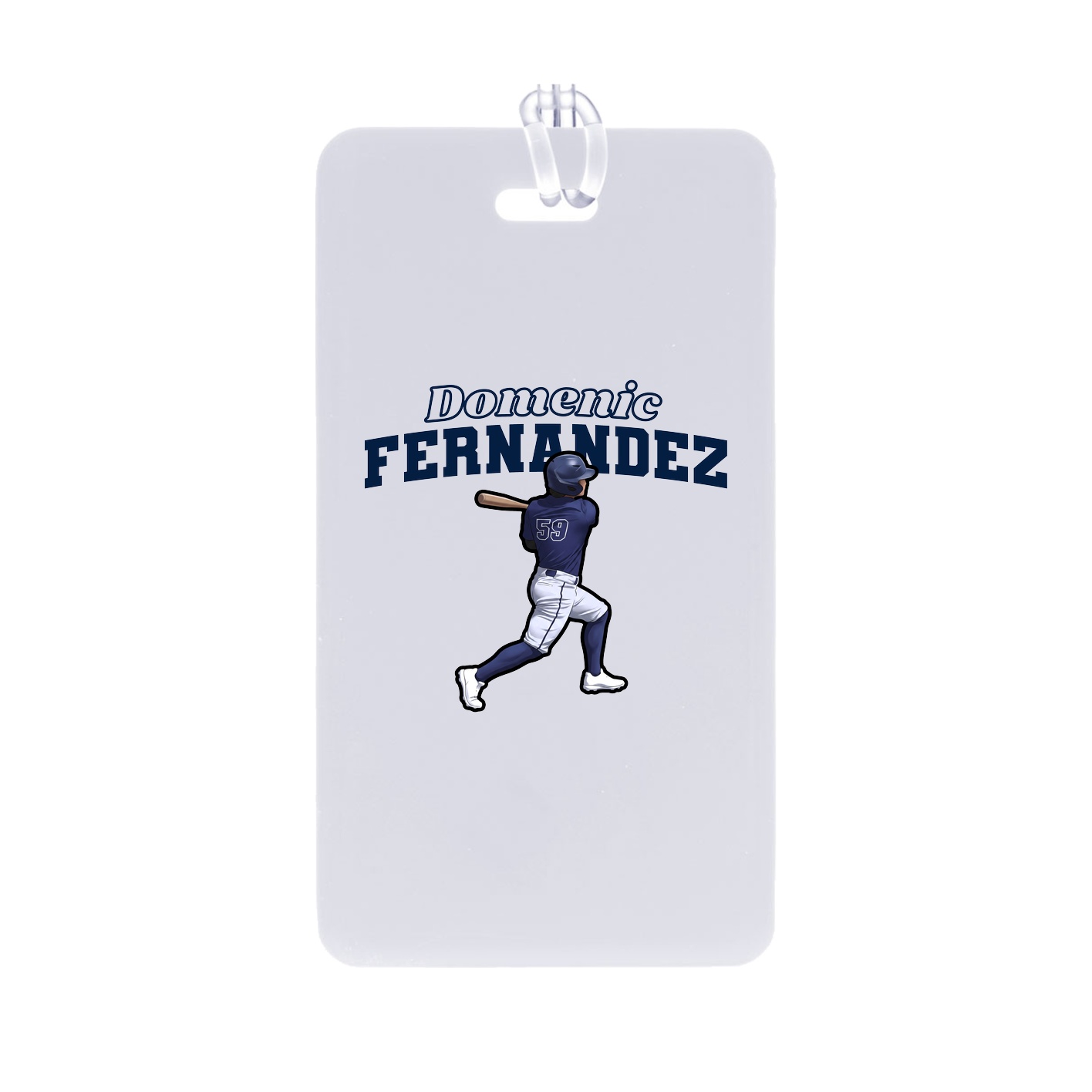 Bag Tag — Name Arch in Classic