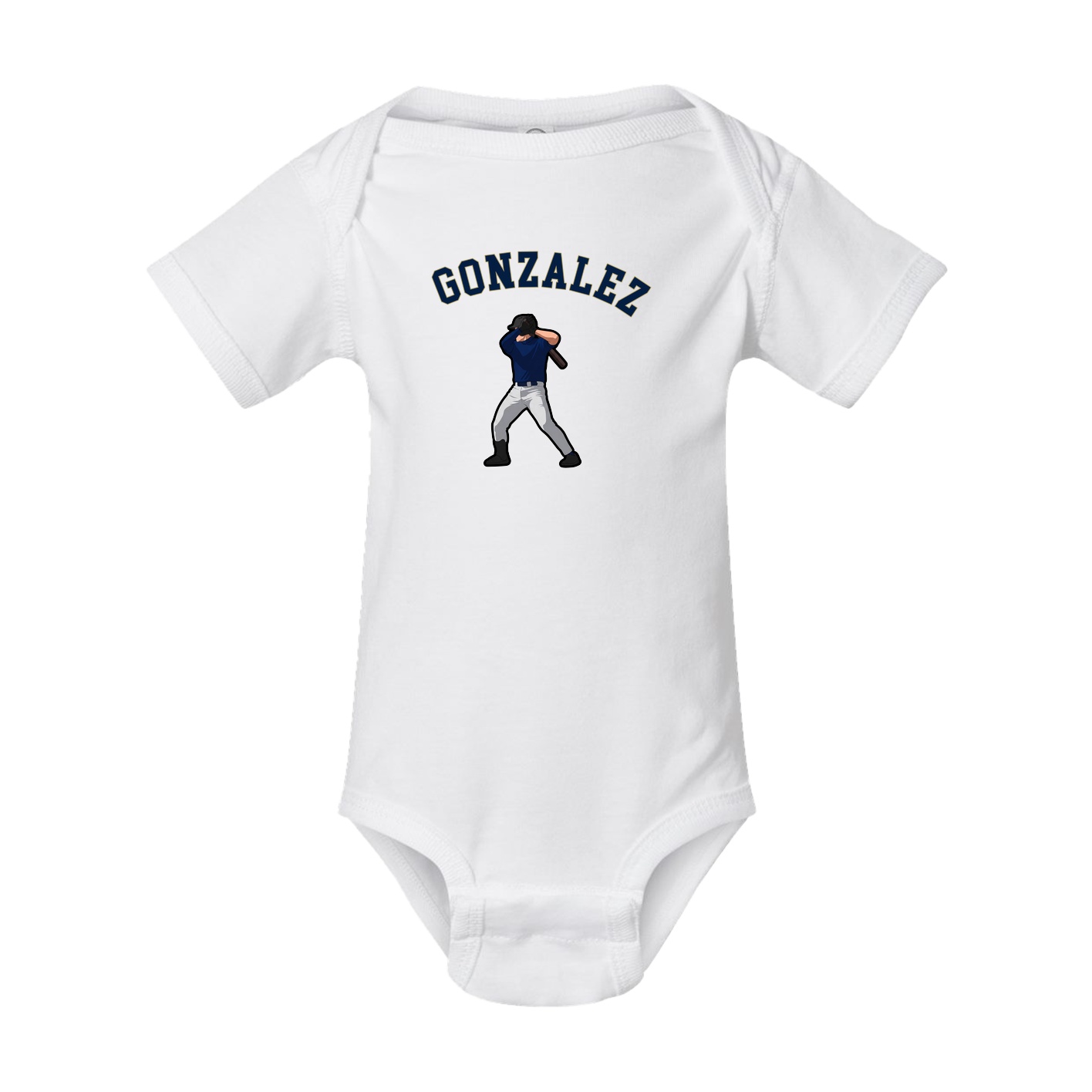 Baby Onesie — Shirsey Arch in White