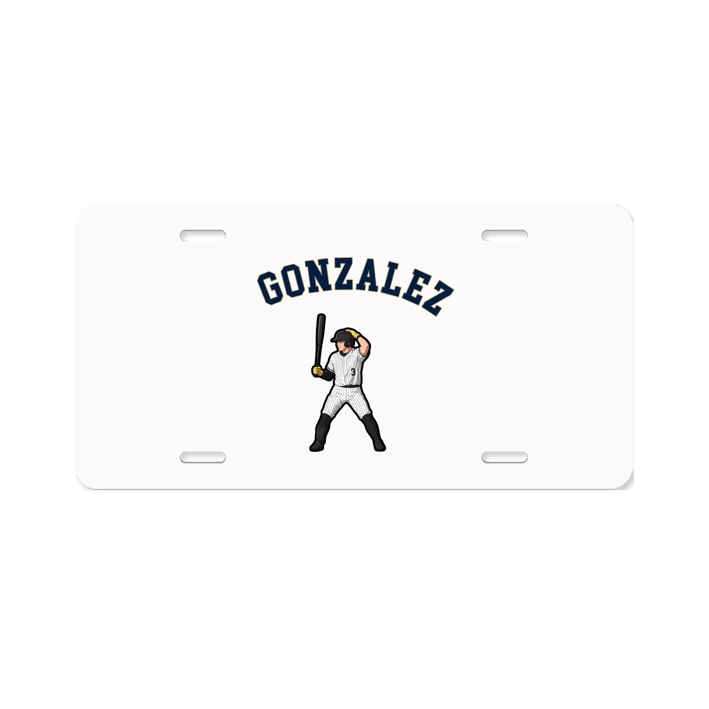 License Plate — Shirsey Arch in Classic