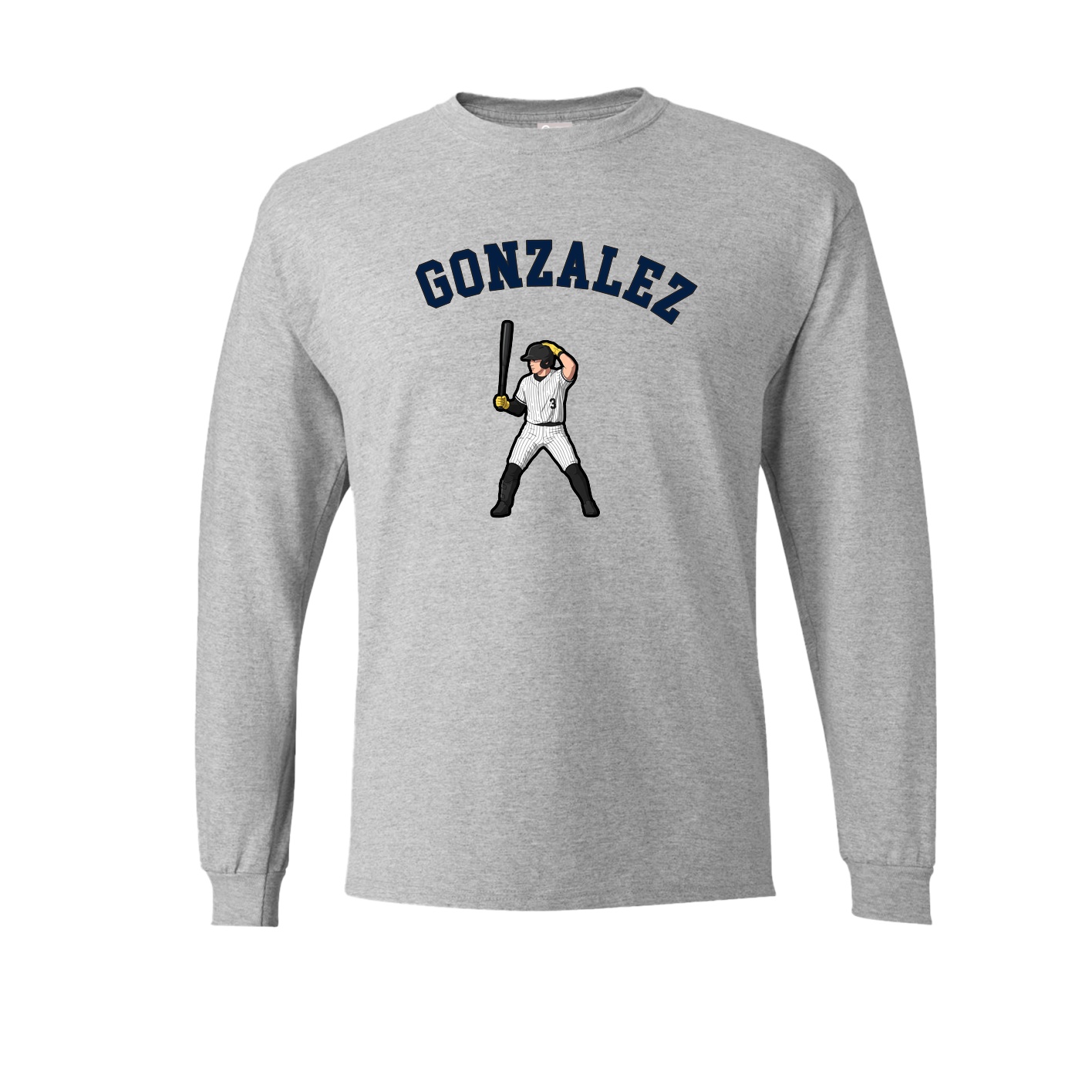 Long Sleeve Tee — Shirsey Arch in Grey