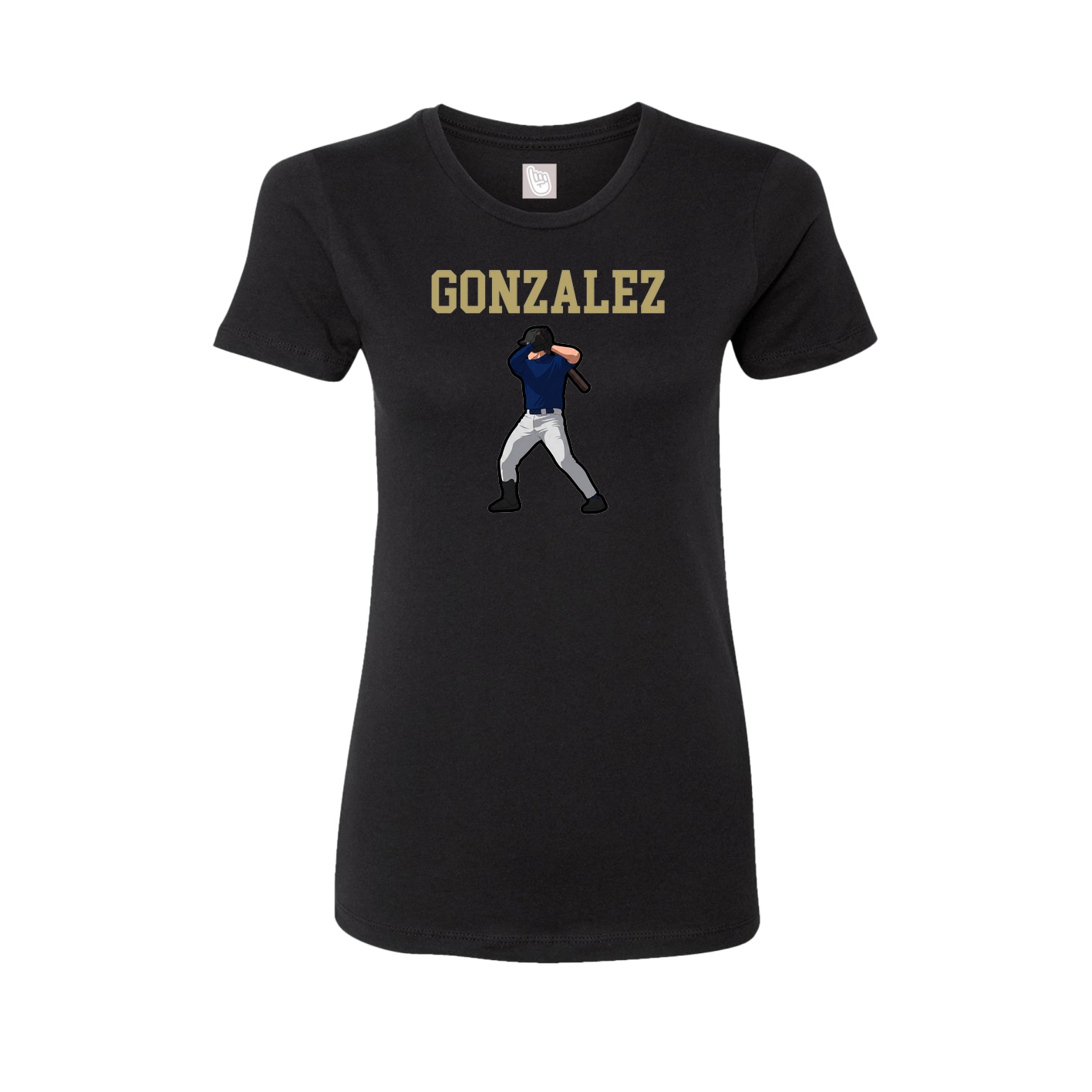 Fitted Women's Tee — Shirsey in Black