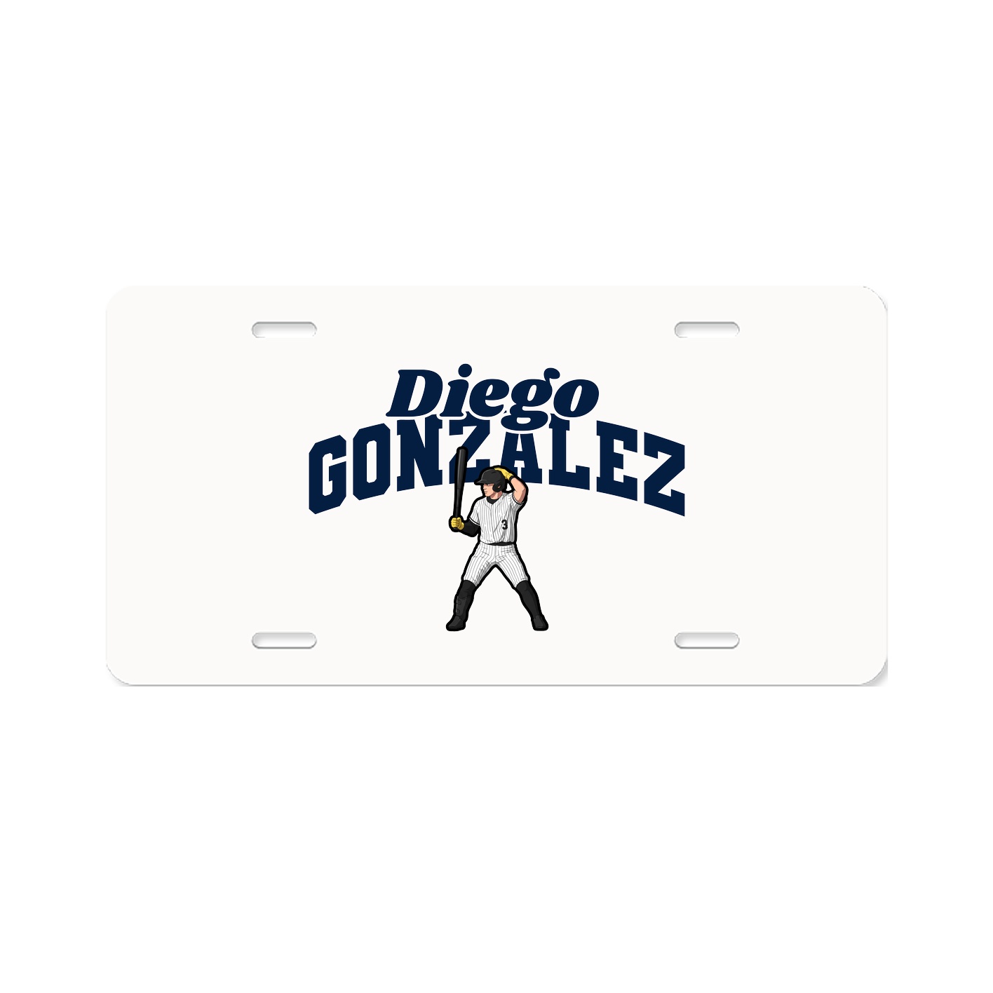License Plate — Signature Arch in Classic