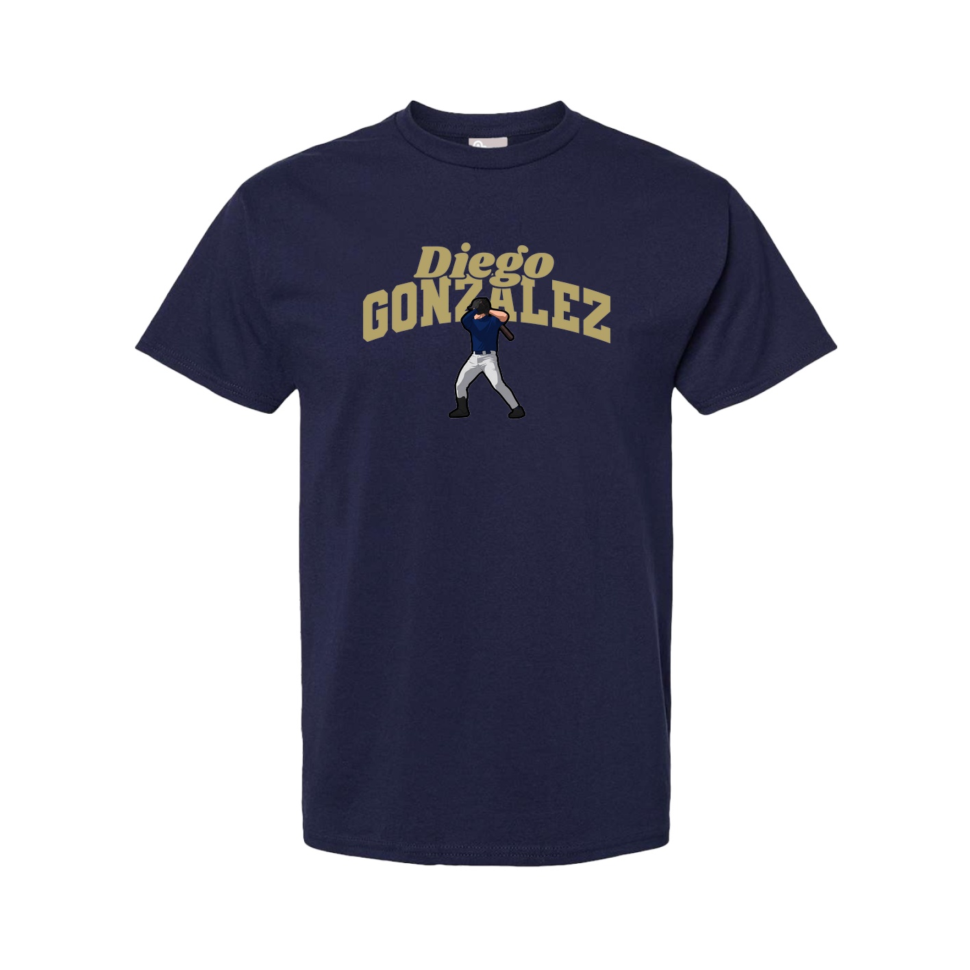 Youth Tee — Signature Arch in Navy