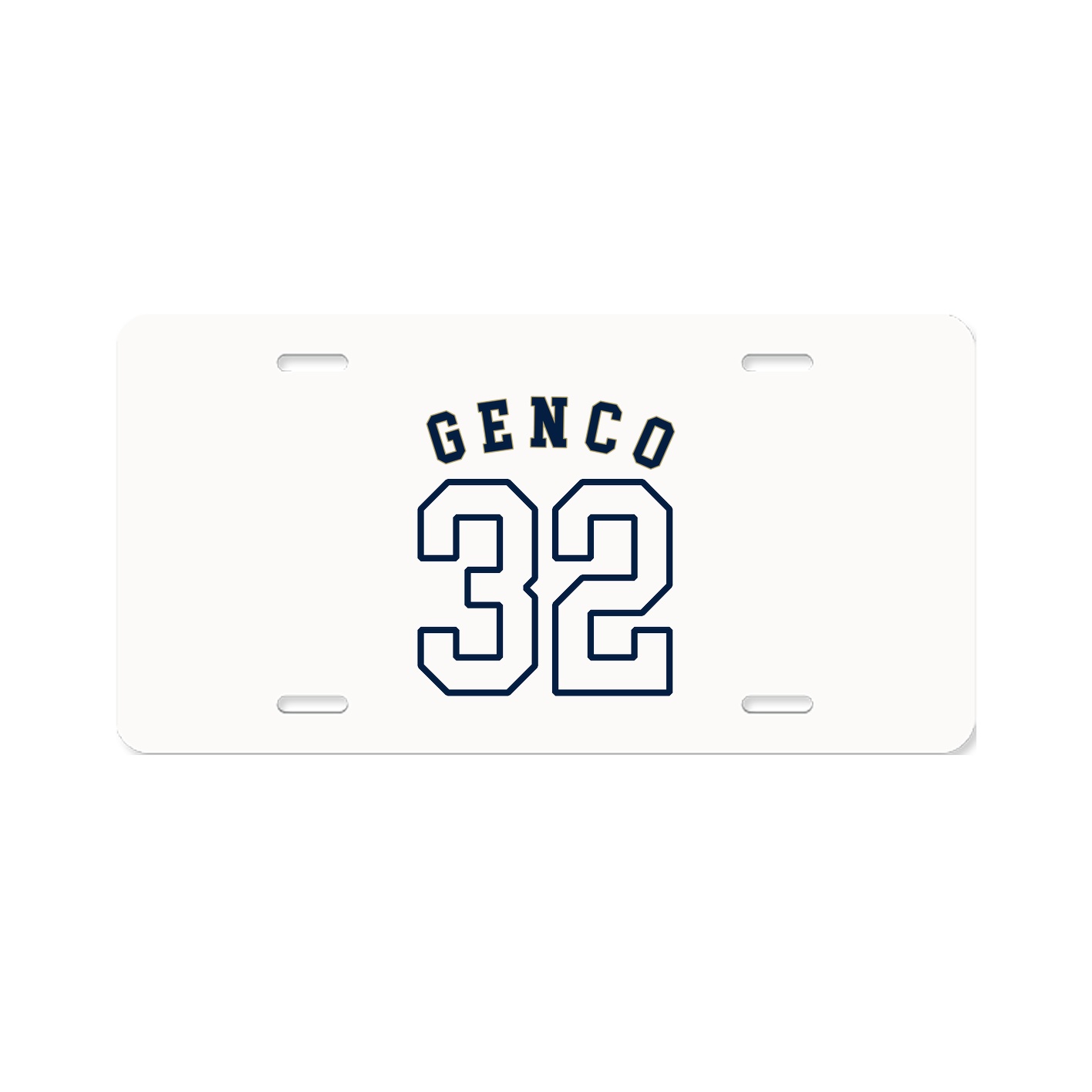 License Plate — Shirsey Arch in Classic