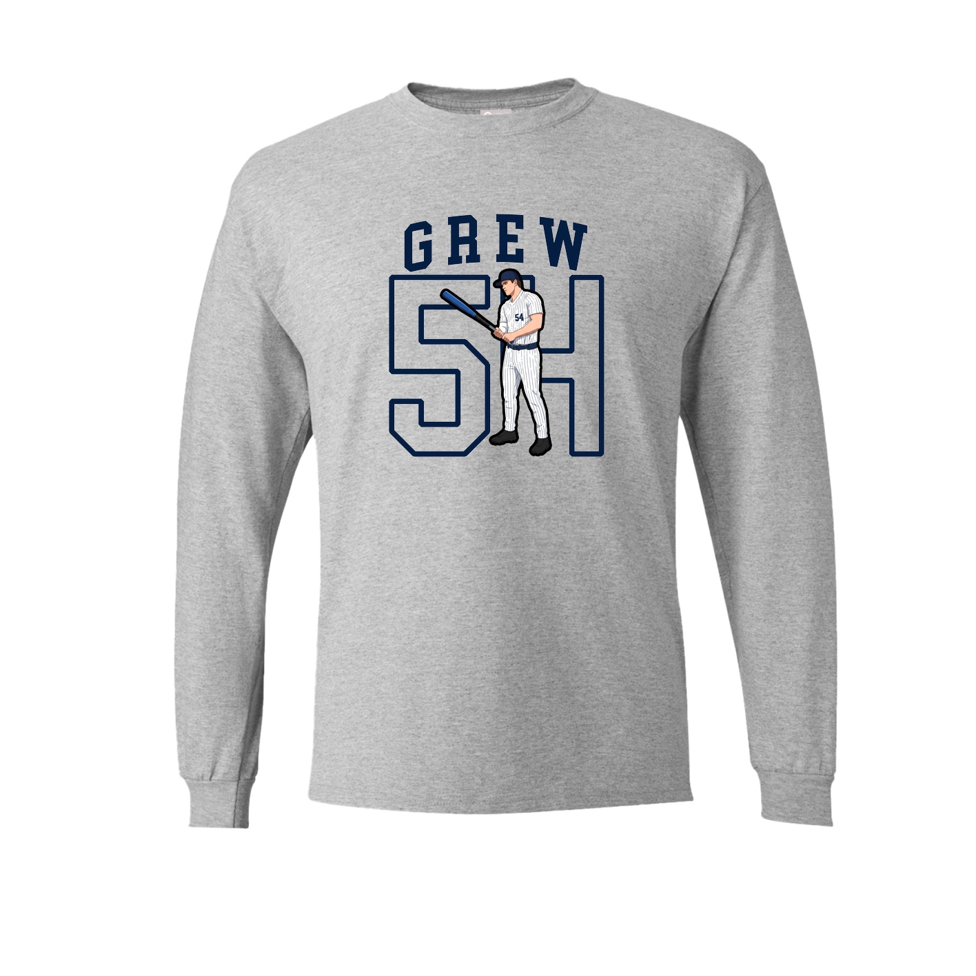 Long Sleeve Tee — Shirsey in Grey