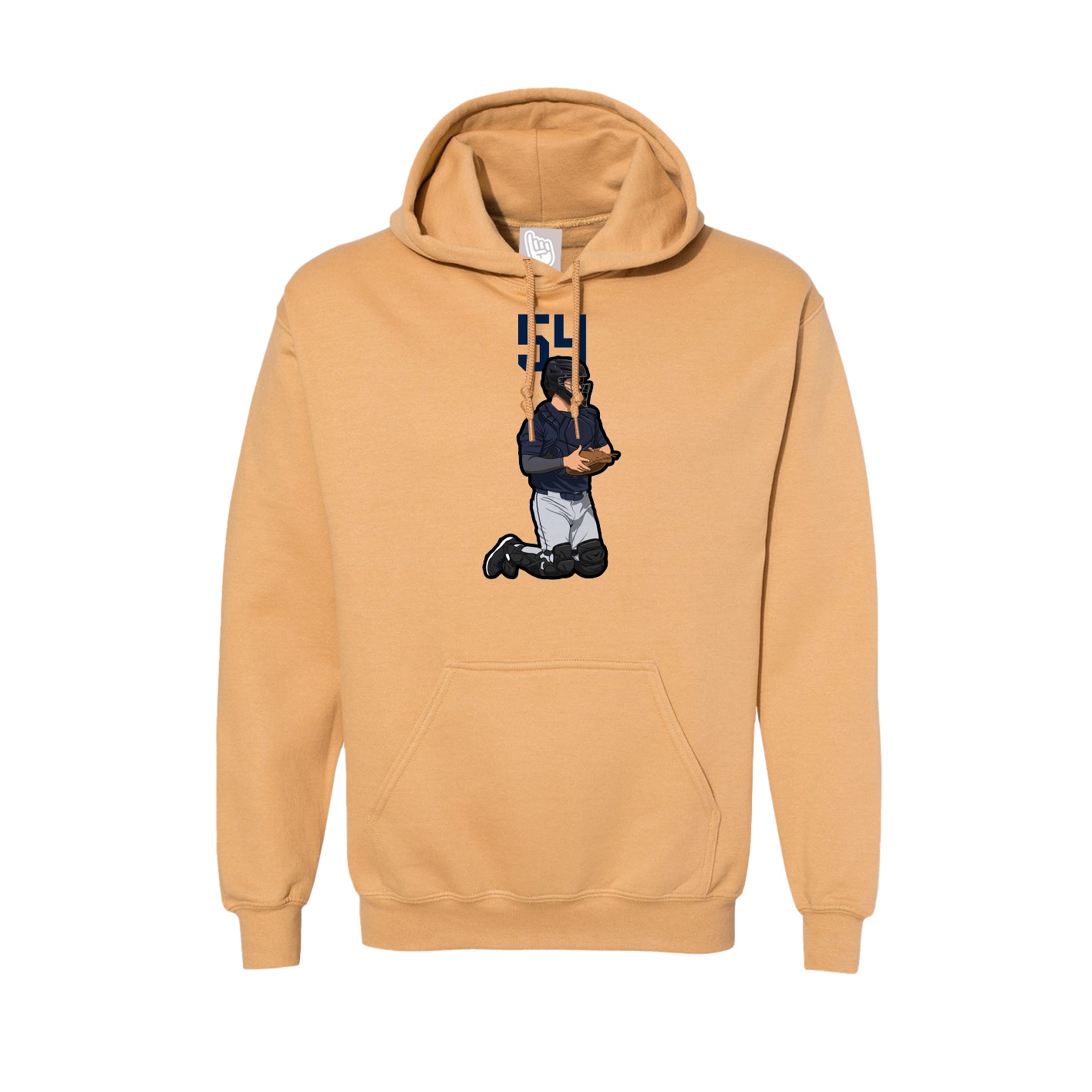 Hoodie — Number Top in Vegas Gold