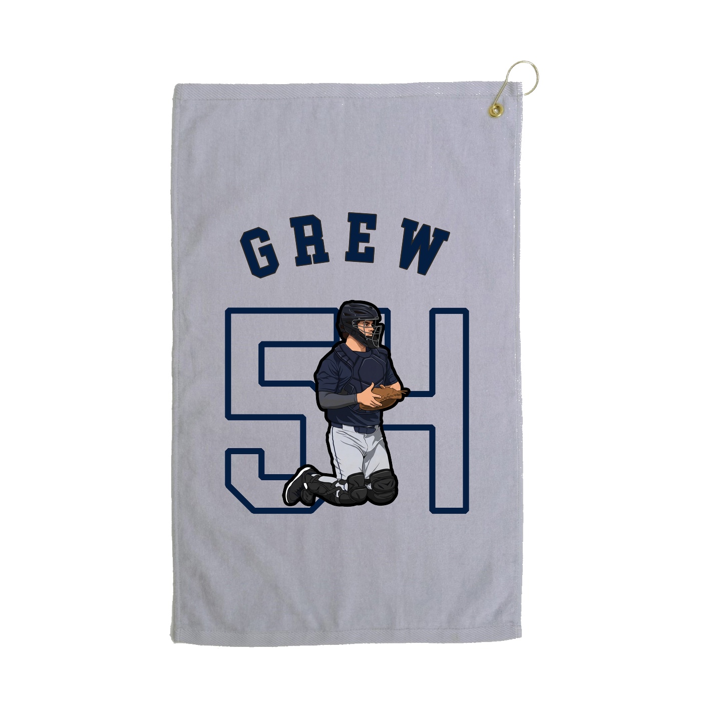 Golf Towel — Shirsey Arch in Grey