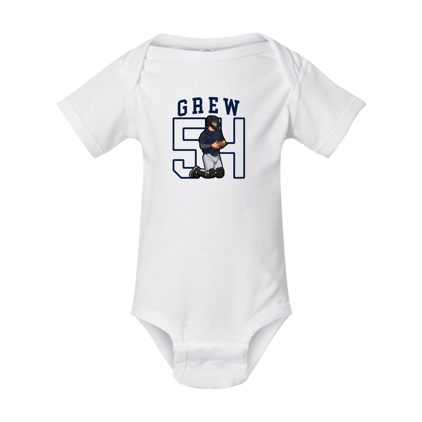 Baby Onesie — Shirsey in White