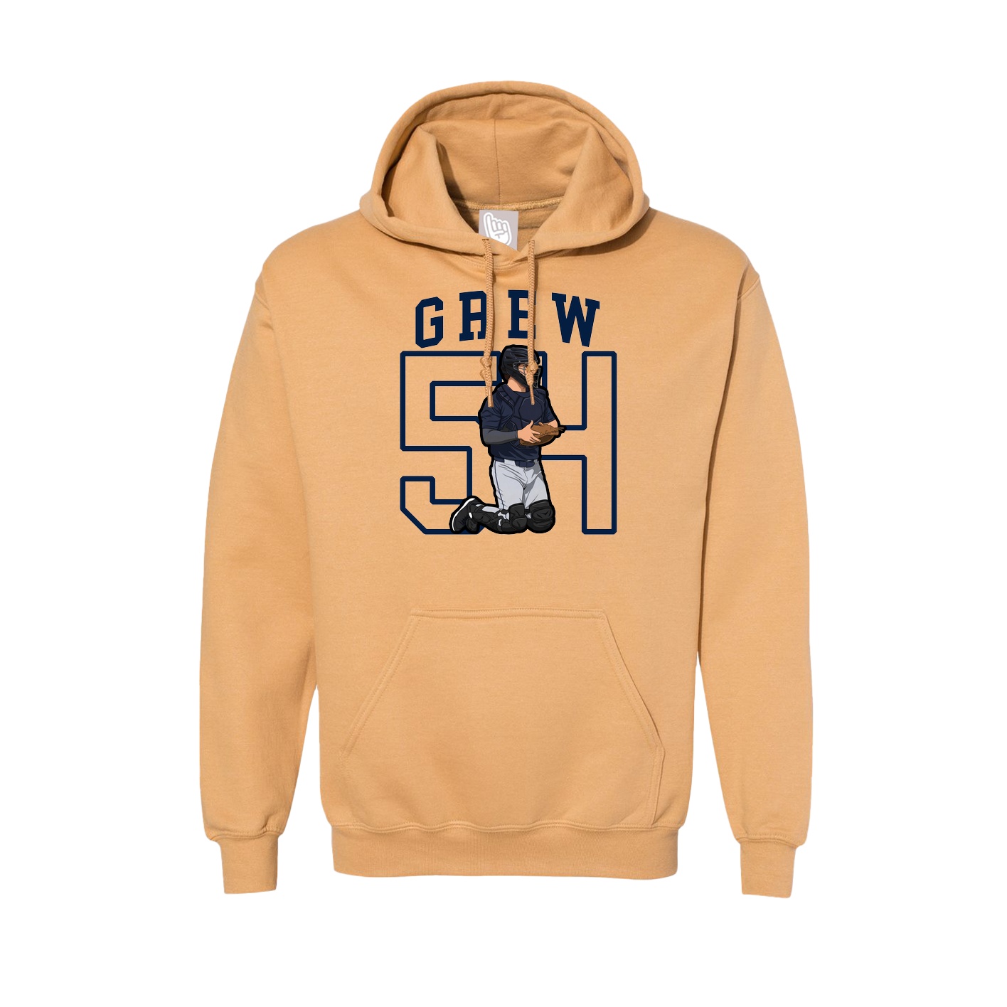 Hoodie — Shirsey in Vegas Gold