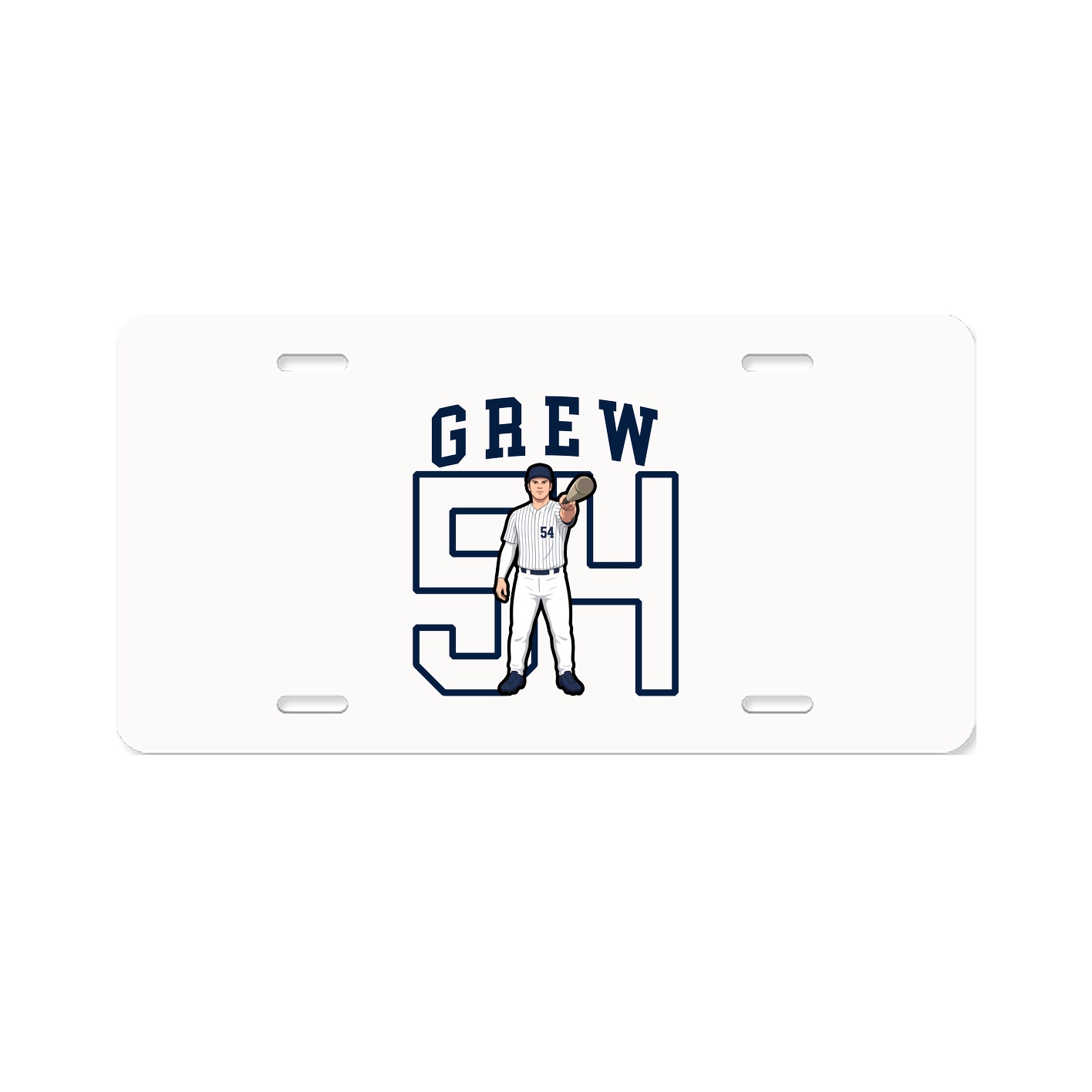 Aluminum License Plate