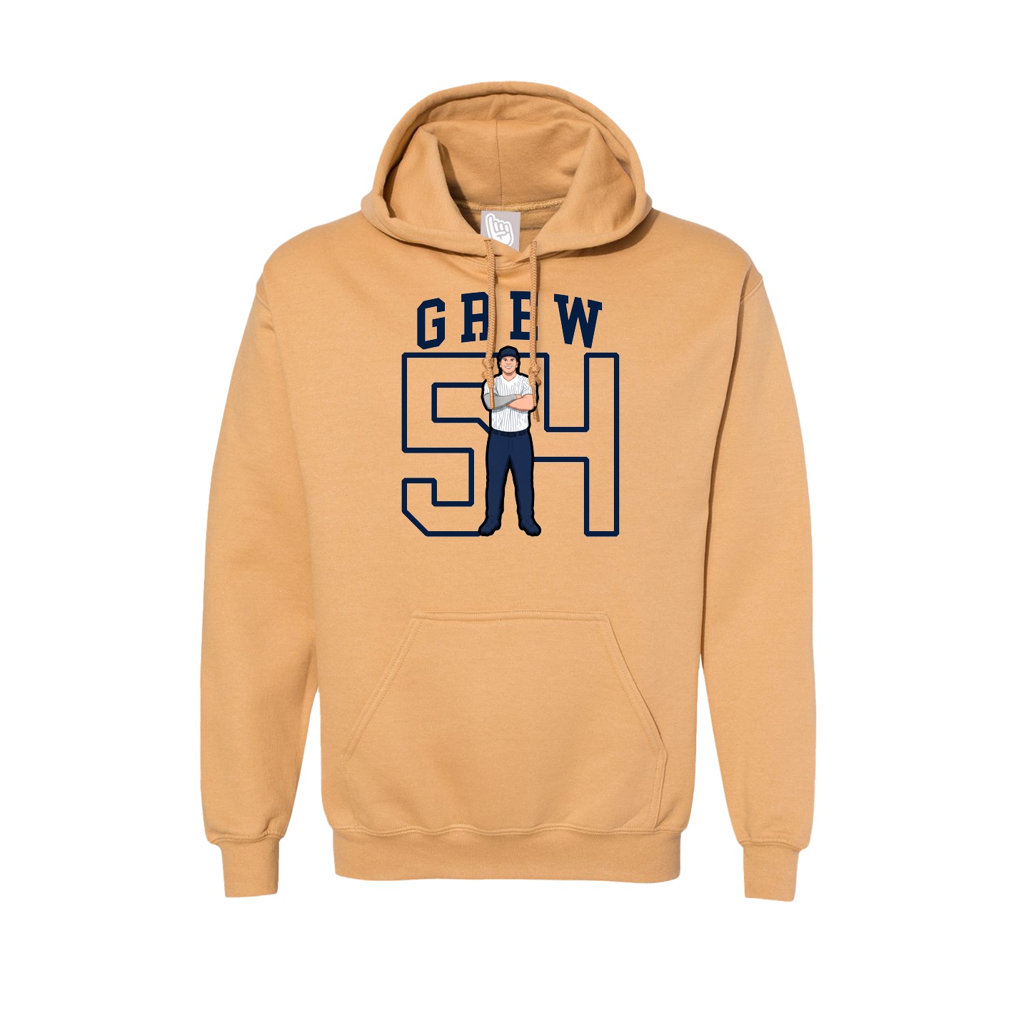 Hoodie — Shirsey in Vegas Gold