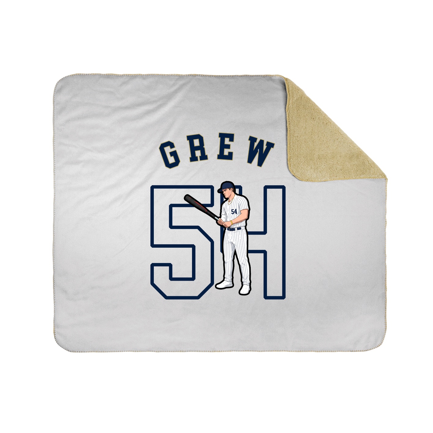 Throw Blanket — Shirsey Arch in White