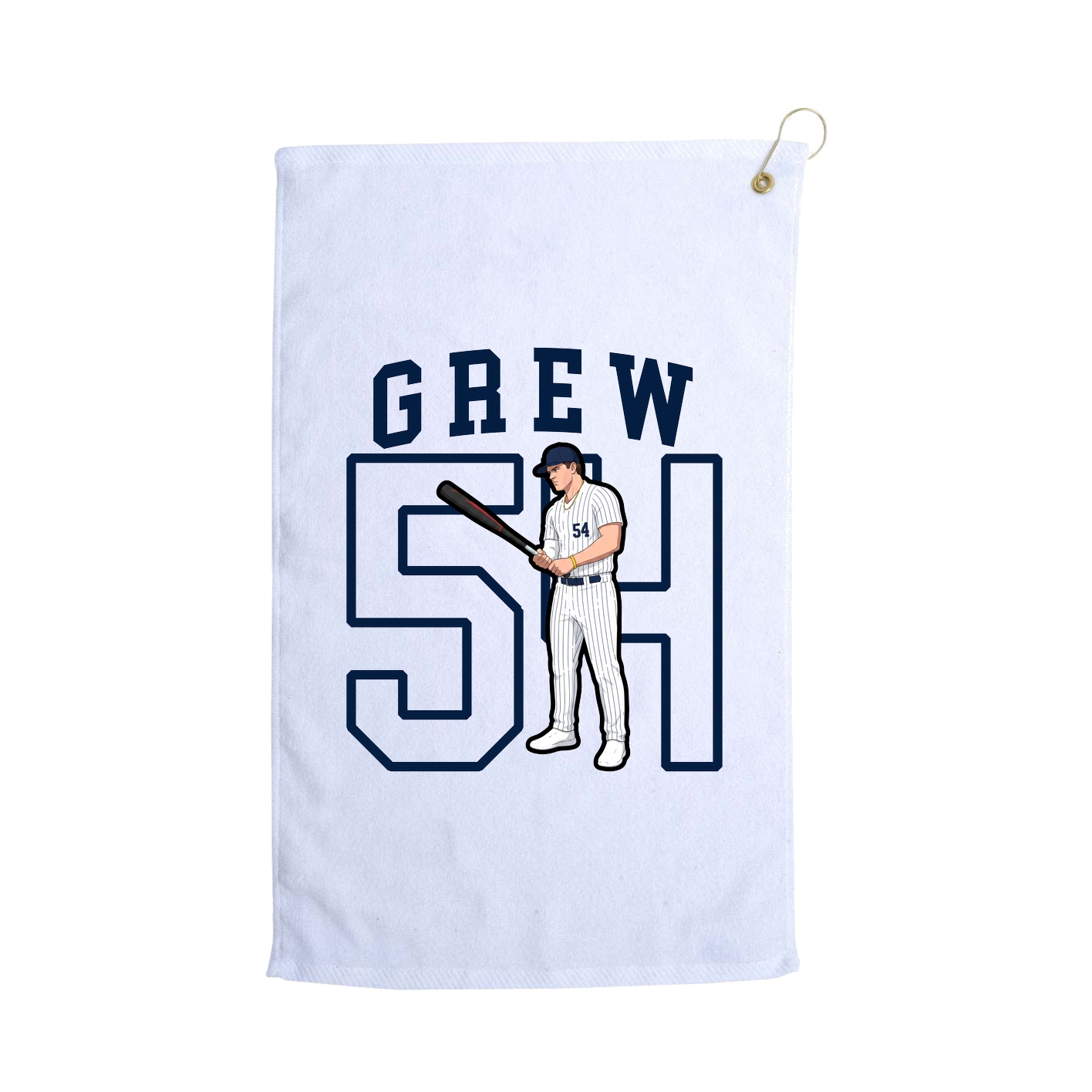Golf Towel — Shirsey in White