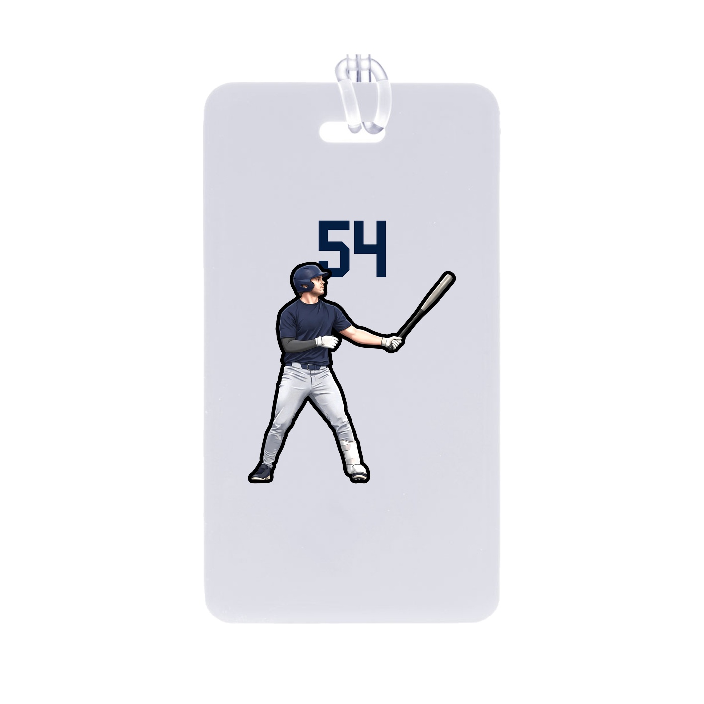 Bag Tag — Number Top in Classic
