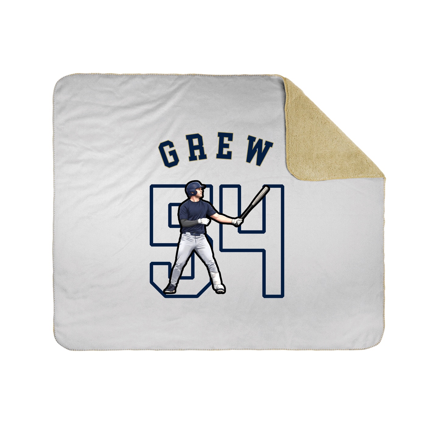 Throw Blanket — Shirsey Arch in White