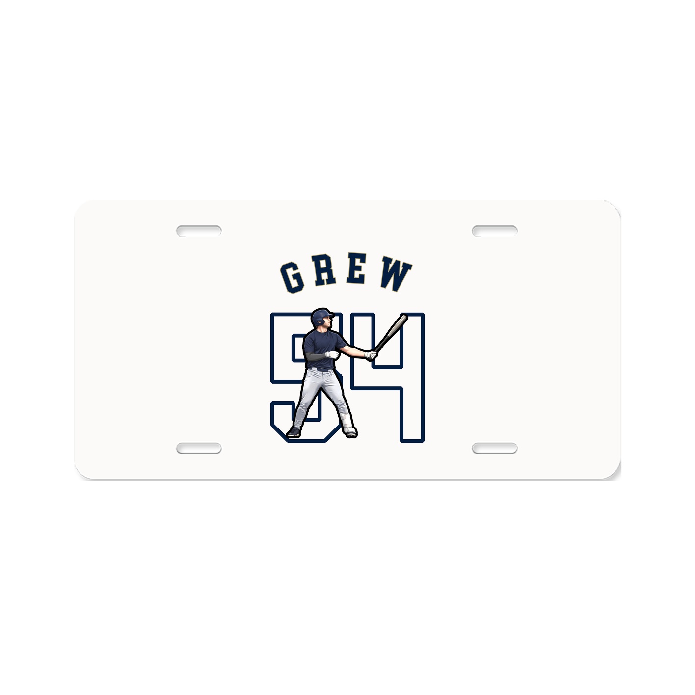 License Plate — Shirsey Arch in Classic