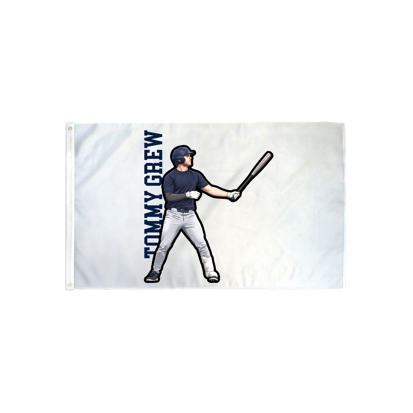3x5 Flag — Name Vertical in Classic