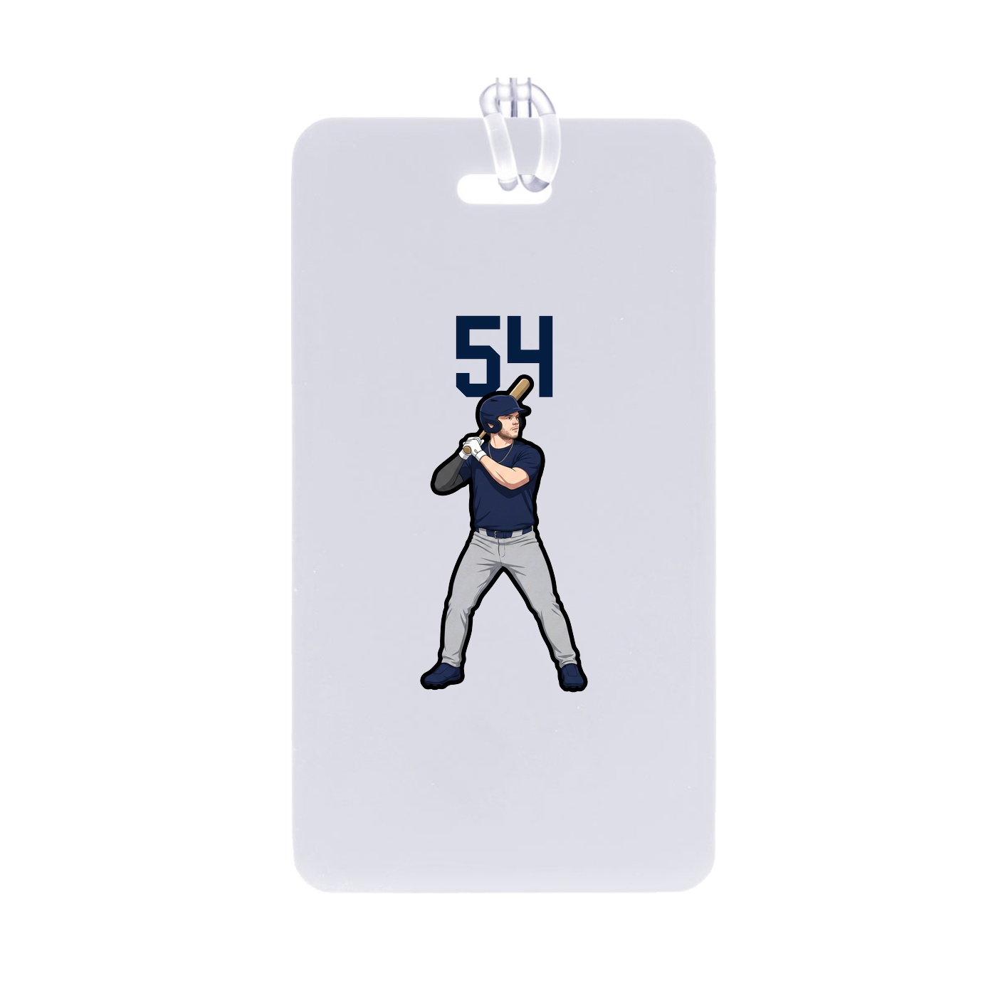 Bag Tag — Number Top in Classic